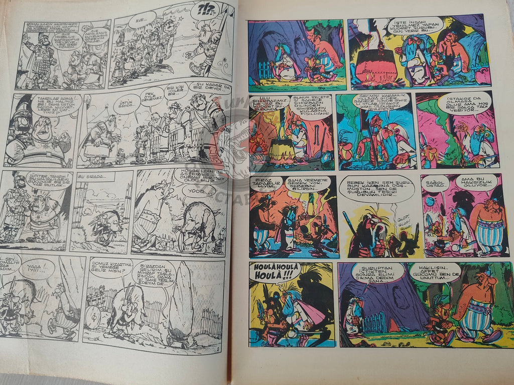 Asterix – Asterix the Gaul  80s Turkish Edition Comic Turkey