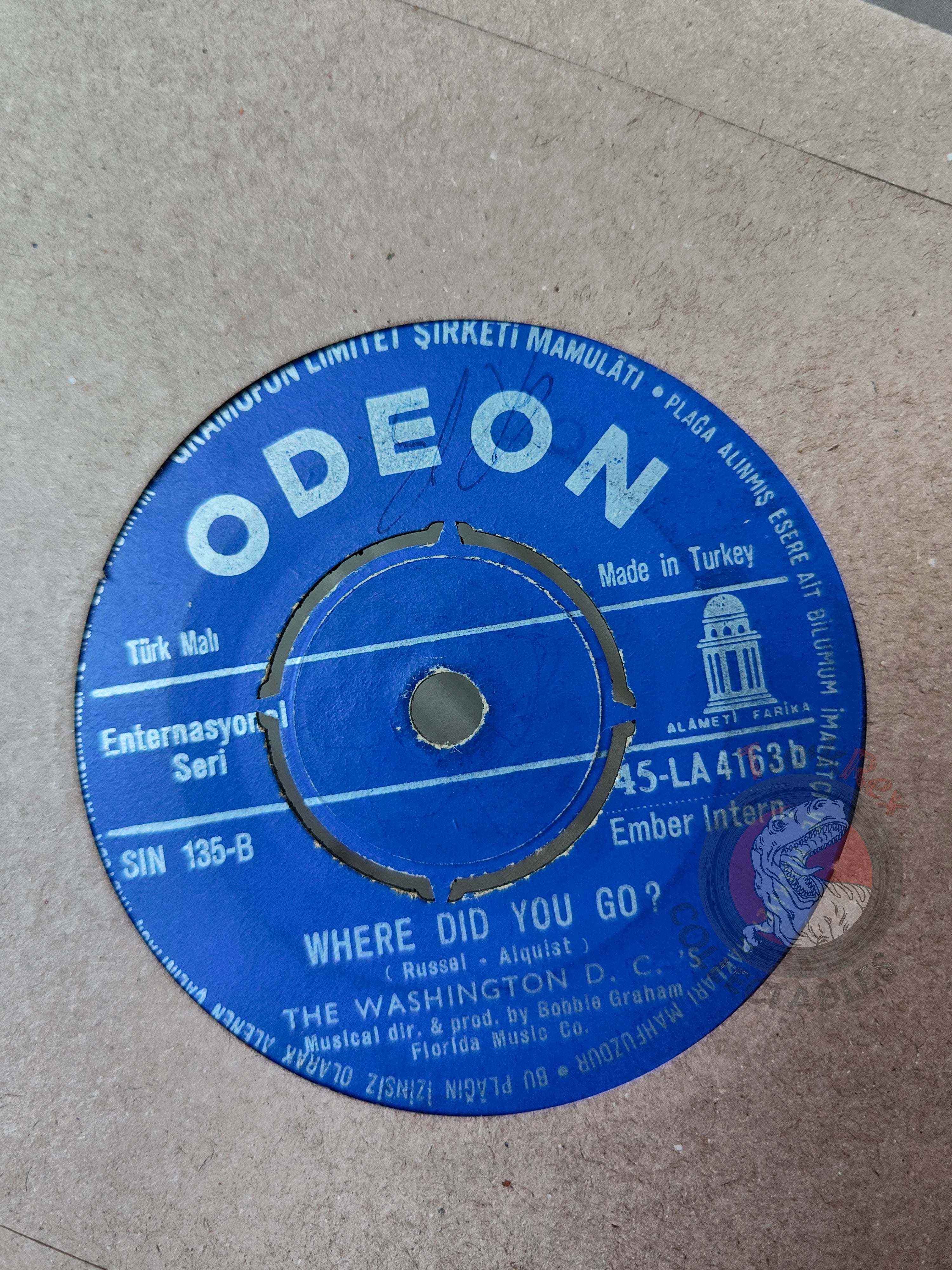 The Washington DC's – Kisses Sweeter Than Wine 7" Turkish Pressing Vinyl Turkey Edition
