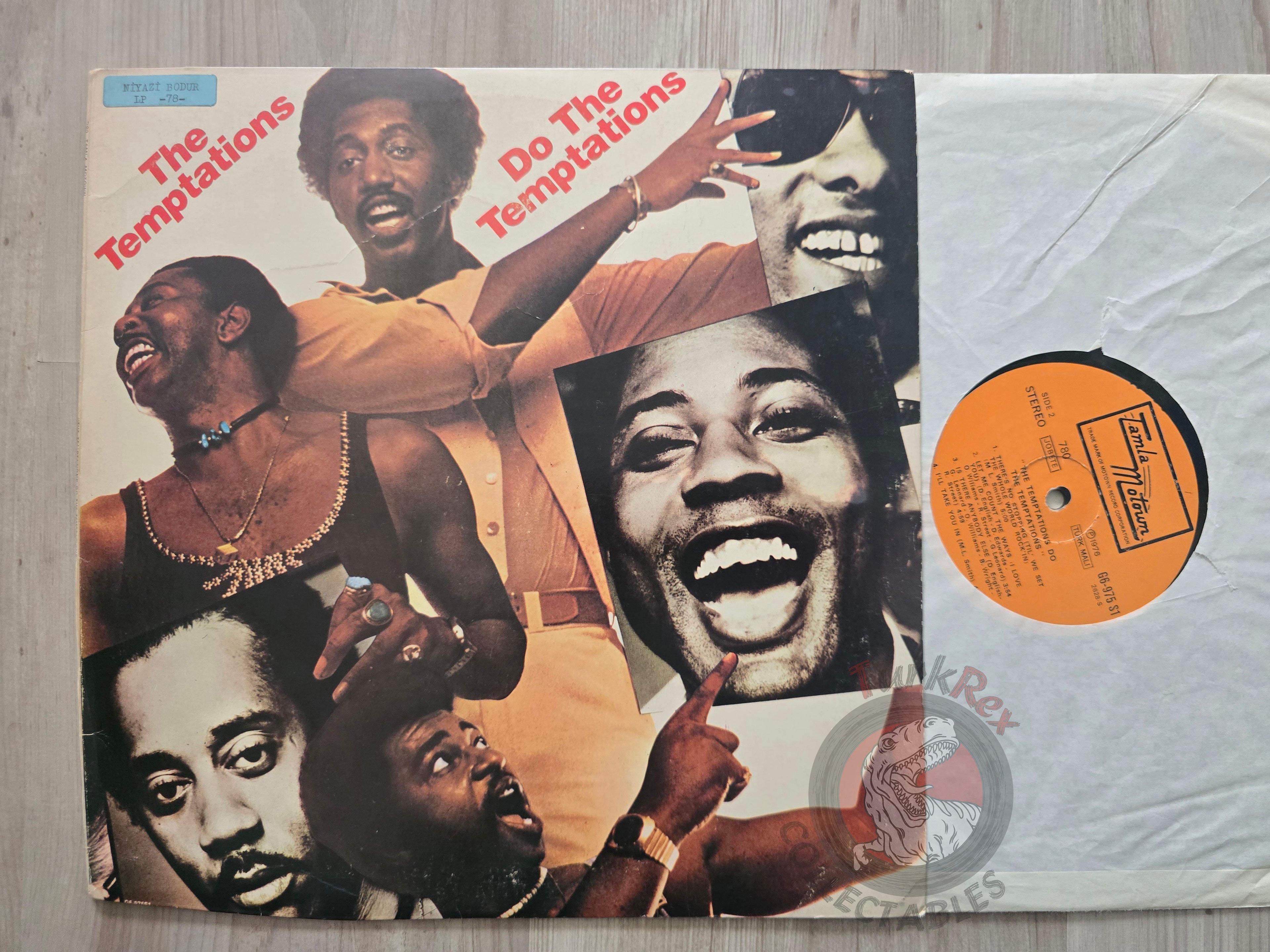 The Temptations – Do The Temptations Turkish Pressing Vinyl Turkey Edition