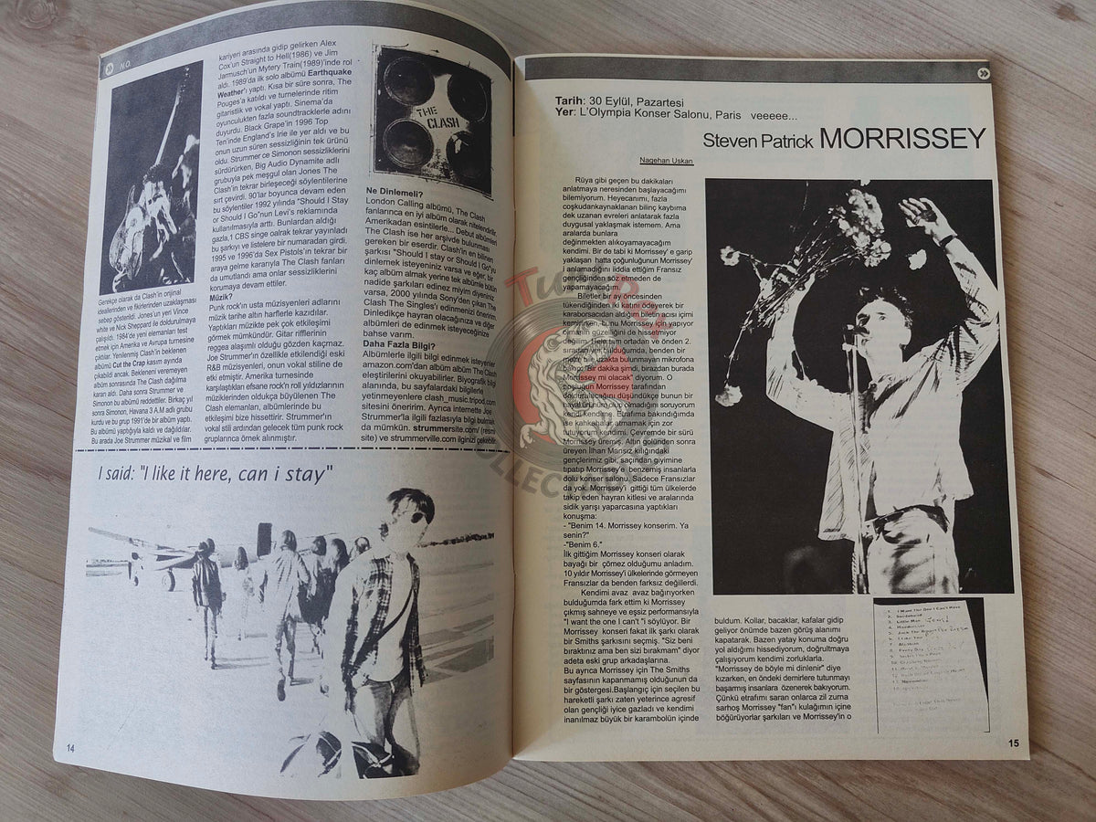 Lull 2002 Richard Ashcroft Turkish Mag Turkey The Verve Jimi Hendrix Clash Foo Fighters