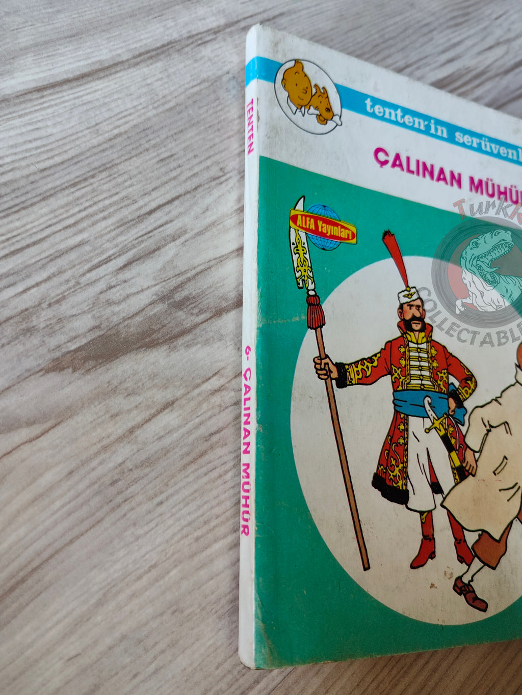 Tintin – King Ottokar’s Sceptre mid 1980s Turkish Edition Comic Turkey 2