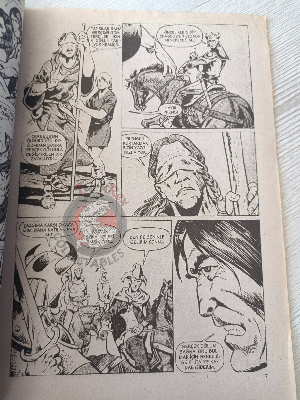 Conan The King #3 2001 Turkish Comic Turkey #34 #35