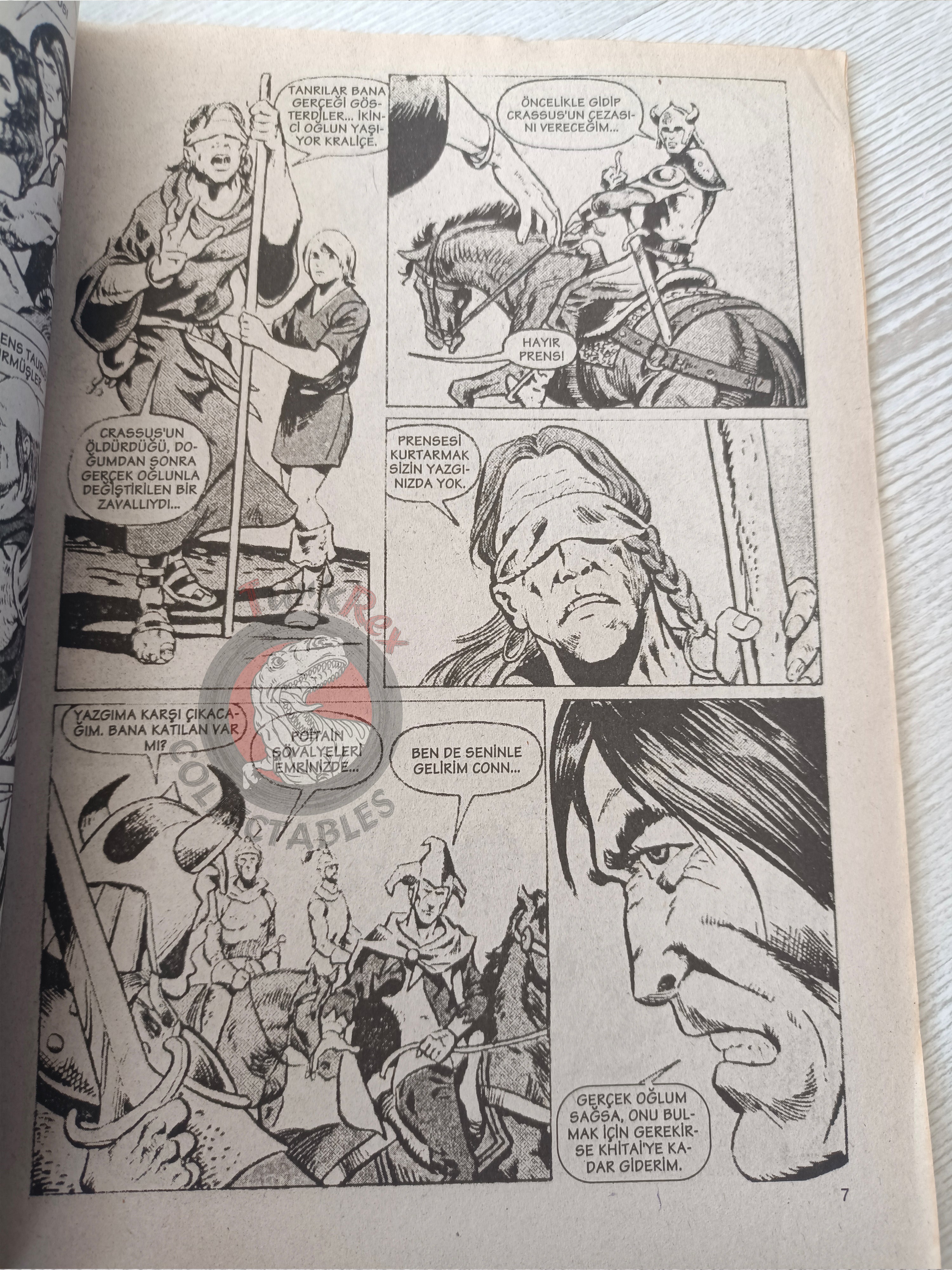 Conan The King #3 2001 Turkish Comic Turkey #34 #35