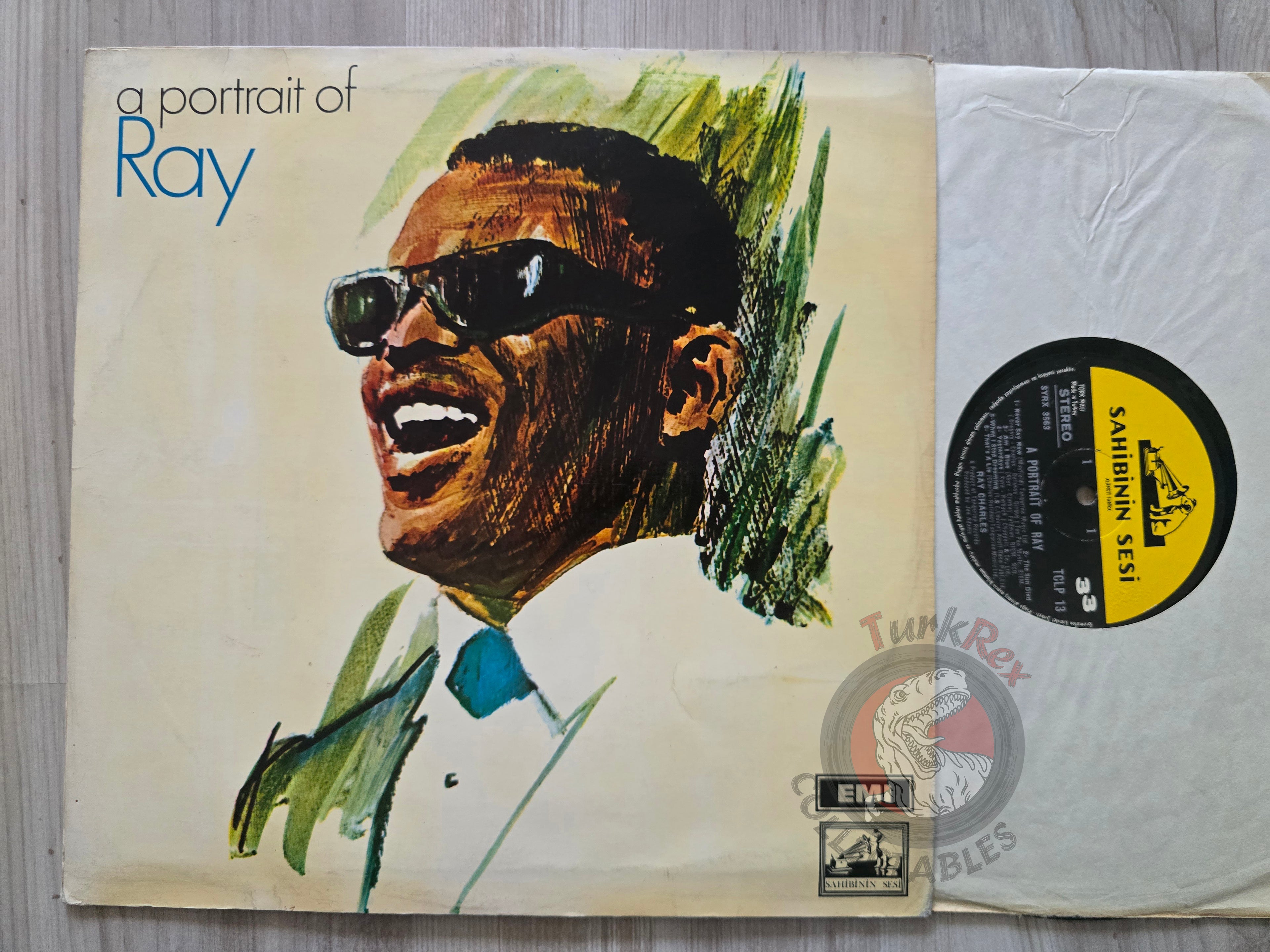 Ray Charles – A Portrait Of Ray Turkish Pressing Vinyl Turkey Edition