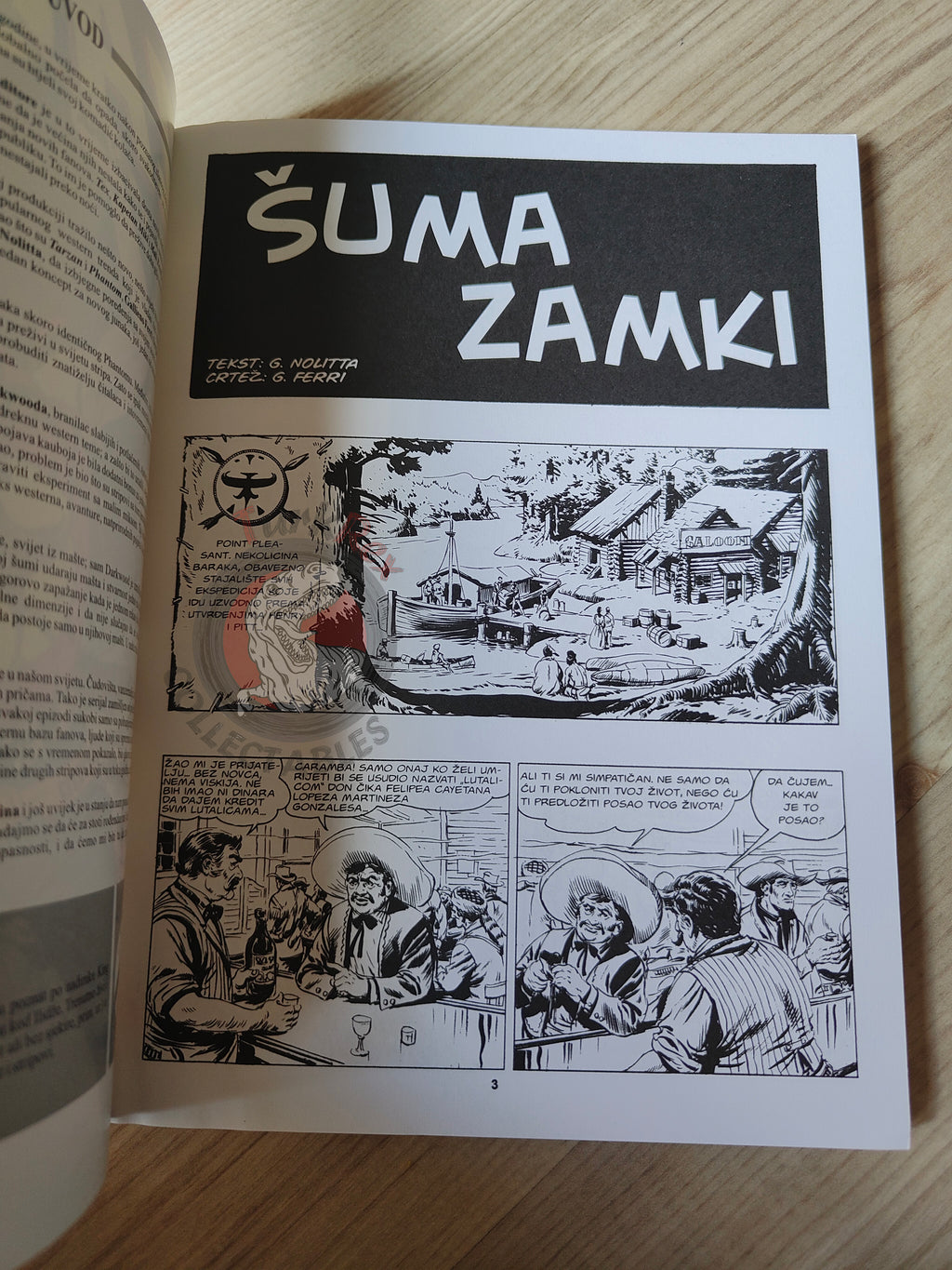Zagor #1 La foresta degli agguati Bosnian Comic Bosnia and Herzegovina Šuma Zamki