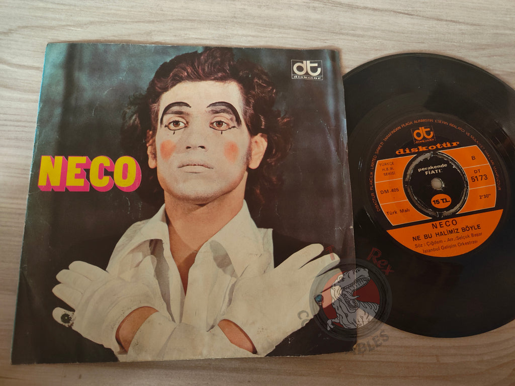 Neco – Gülmeyi Unutan Adam 7" Turkish Pressing Vinyl Turkey Edition