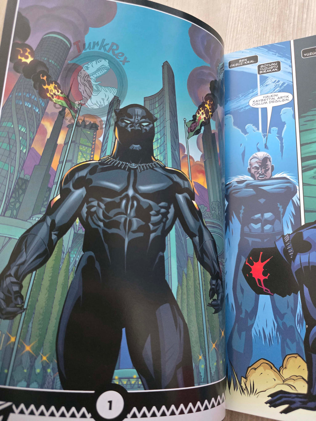 Black Panther – A Nation Under Our Feet Volume #1 Turkish Comic Turkey Fantastic Four #52