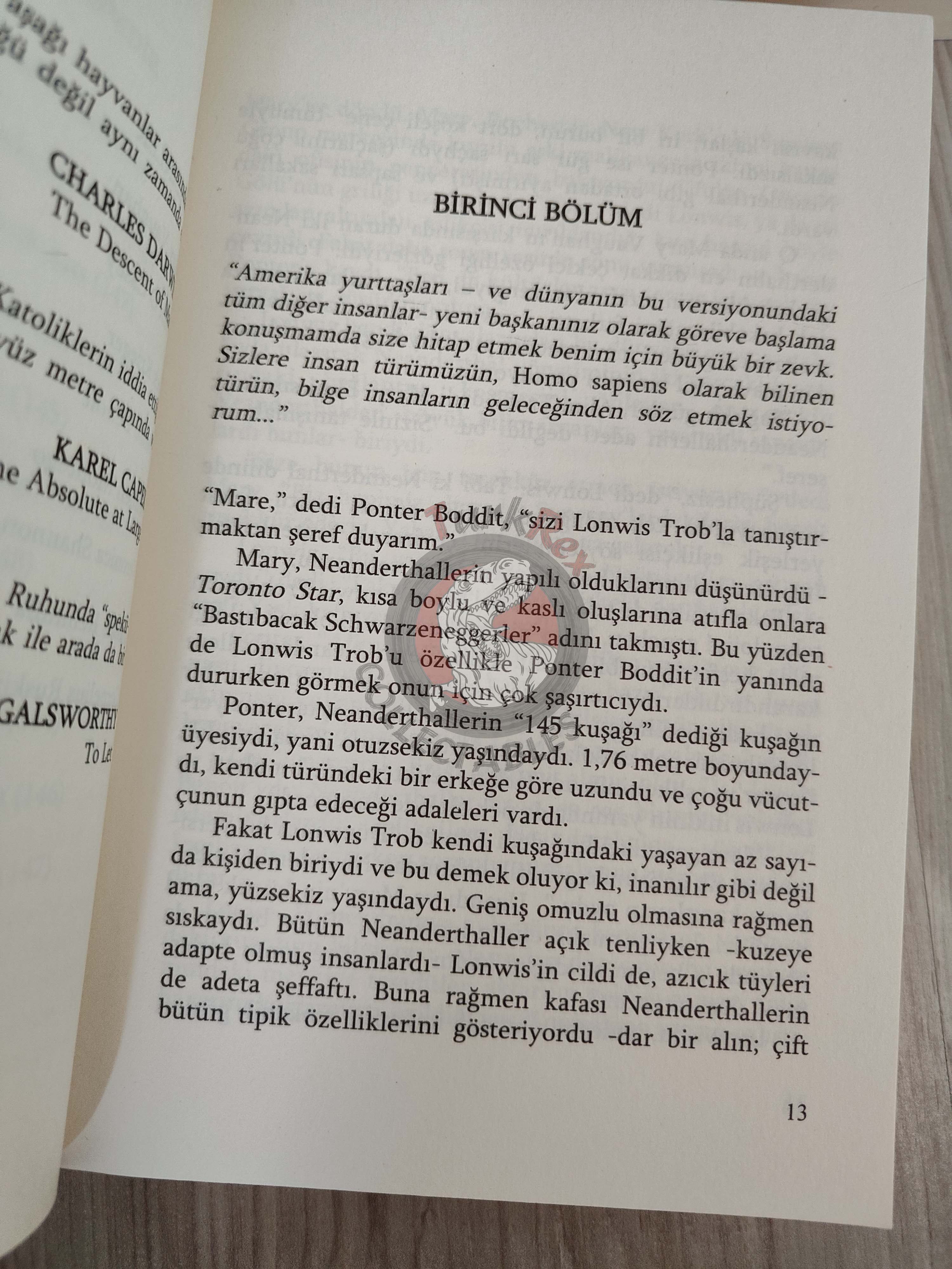 Robert J. Sawyer – The Neanderthal Parallax 2003 1st Turkish Book Turkey