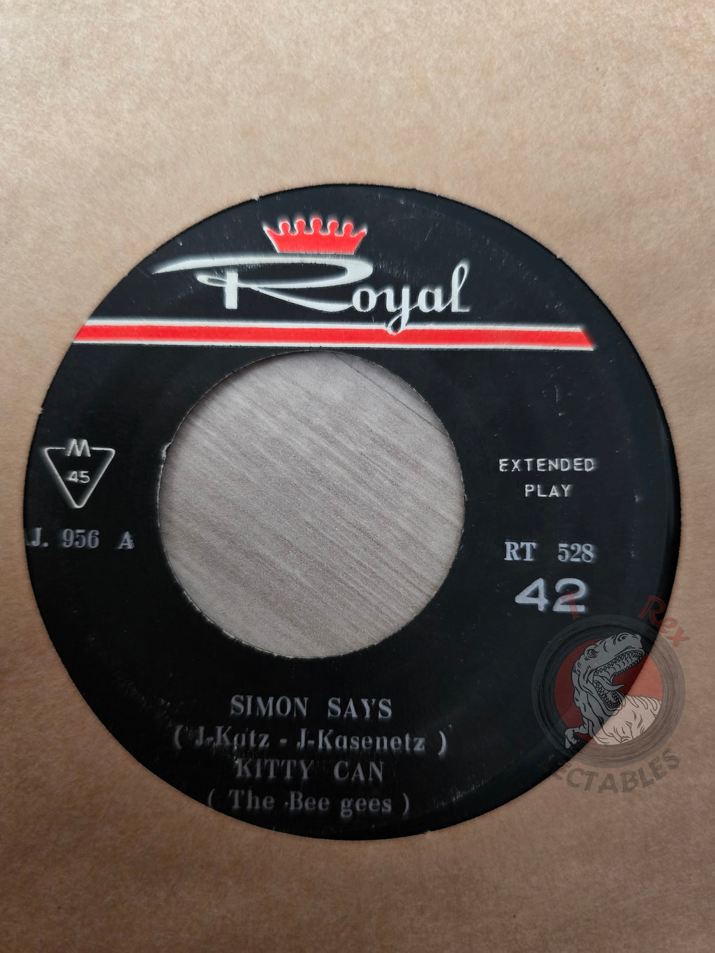 Bee Gees / 1910 Fruitgum Company / Gene Pitney / The Equals 7" Iran Pressing Vinyl Iranian Edition