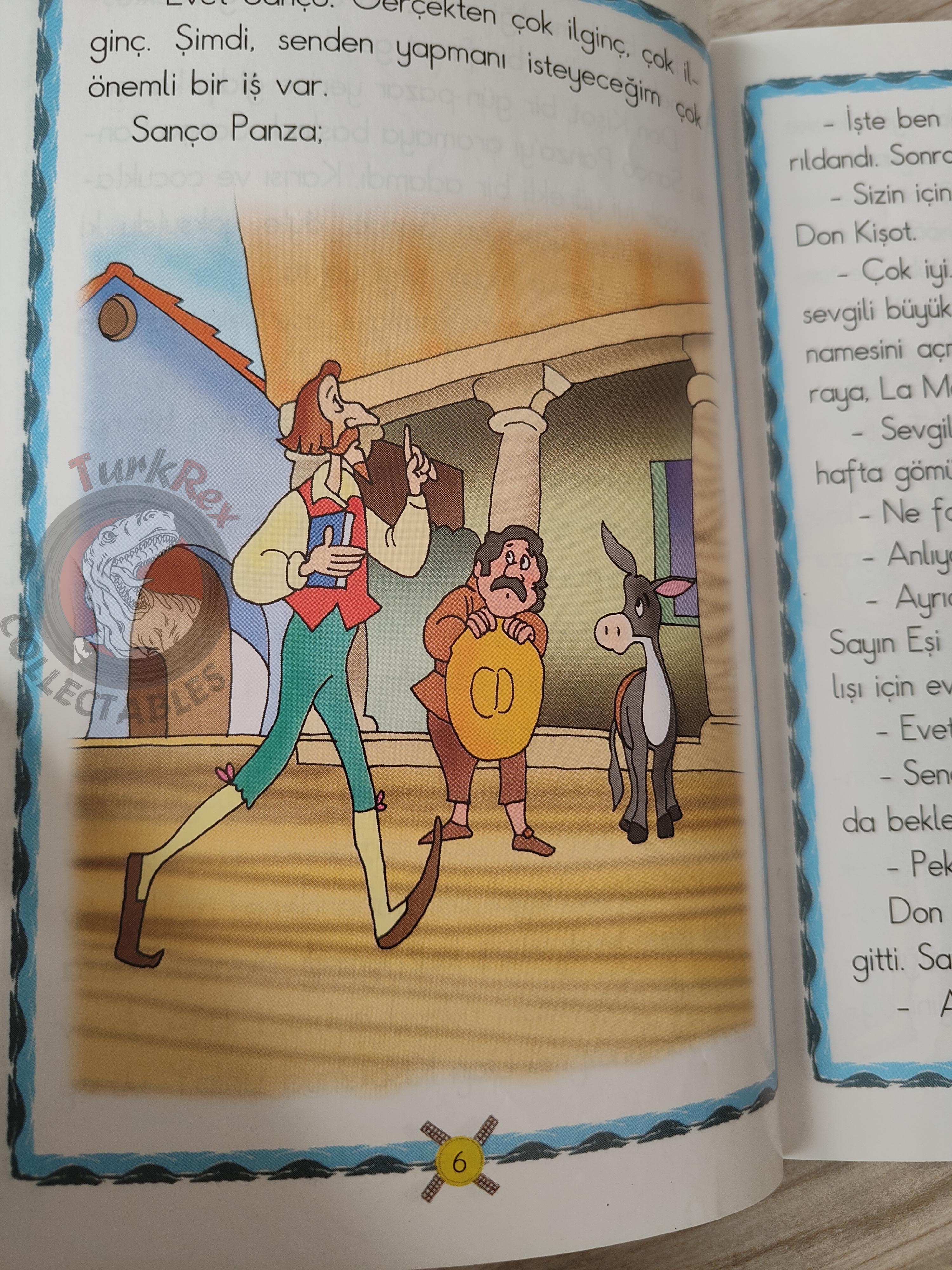 Miguel de Cervantes – Don Quixote 2010 Turkish Book Turkey Illustrated