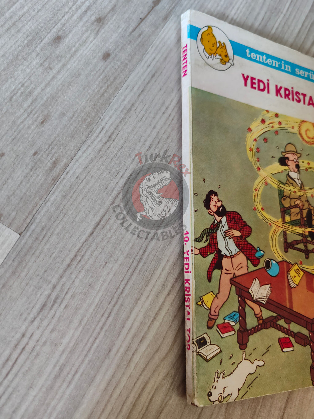 Tintin – The Seven Crystal Balls mid 1980s Turkish Edition Comic Turkey 1