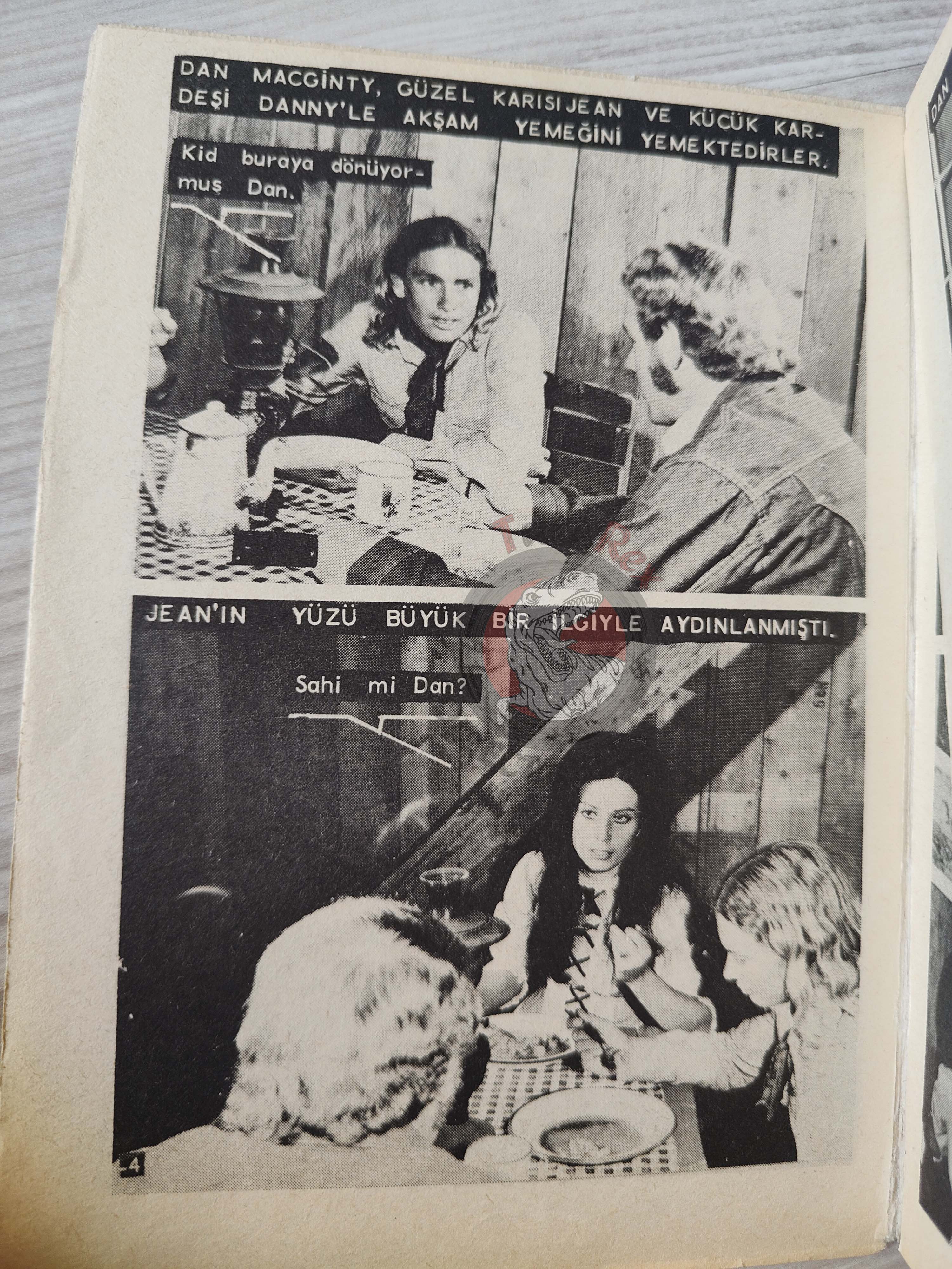 Kid Colt #2 Bloody Money Western Movie Turkish Comic Turkey 1974