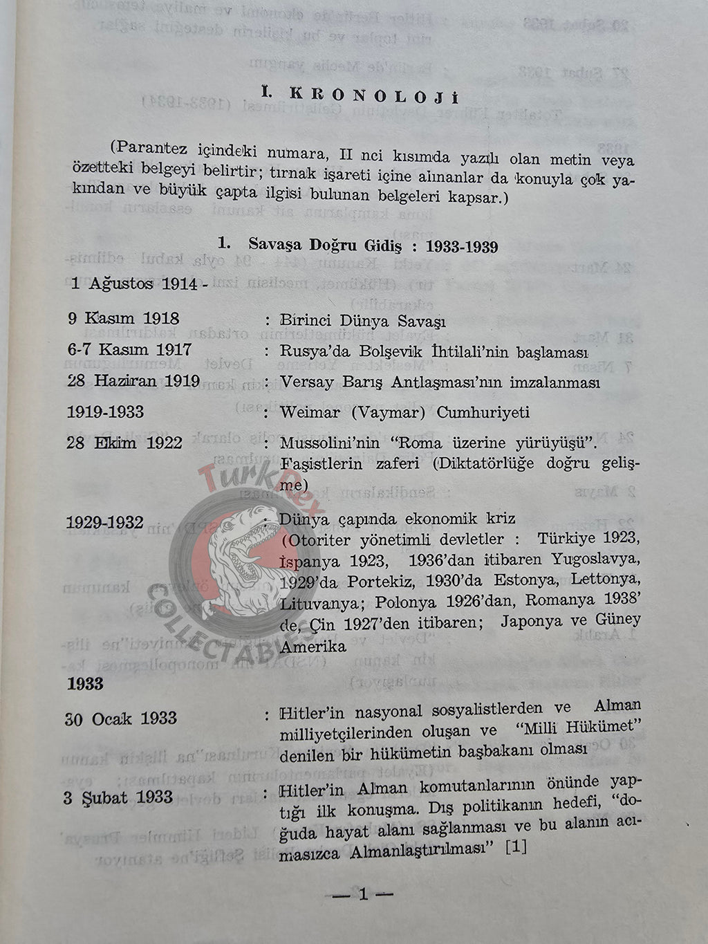 Hans Adolf Jacobsen – World War II with Chronology 1989 Turkish Book Military Maps WW2