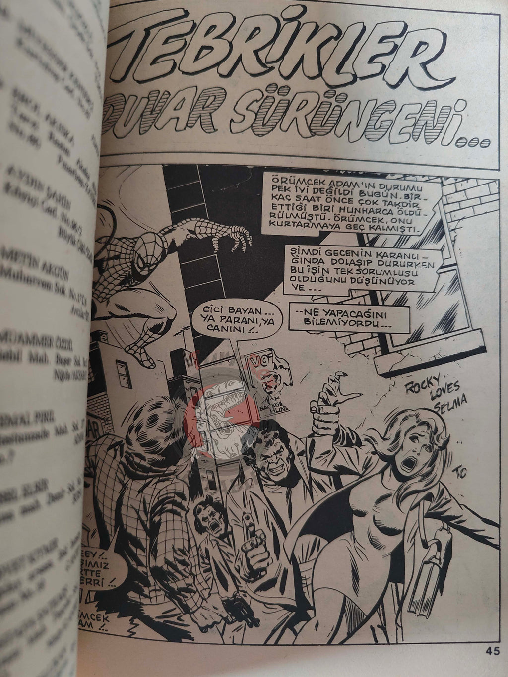 Spider-Man #26 1984 Turkish Comic Turkey Amazing #154 Sub-Mariner #11 #12