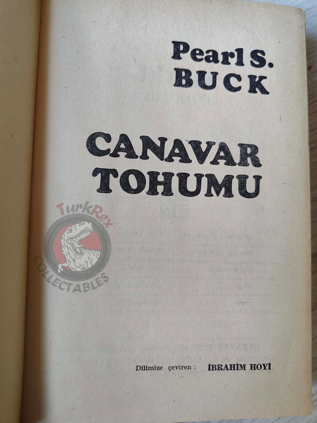 Pearl S. Buck – Dragon Seed 1968 HC/DJ 1st Turkish Book Turkey
