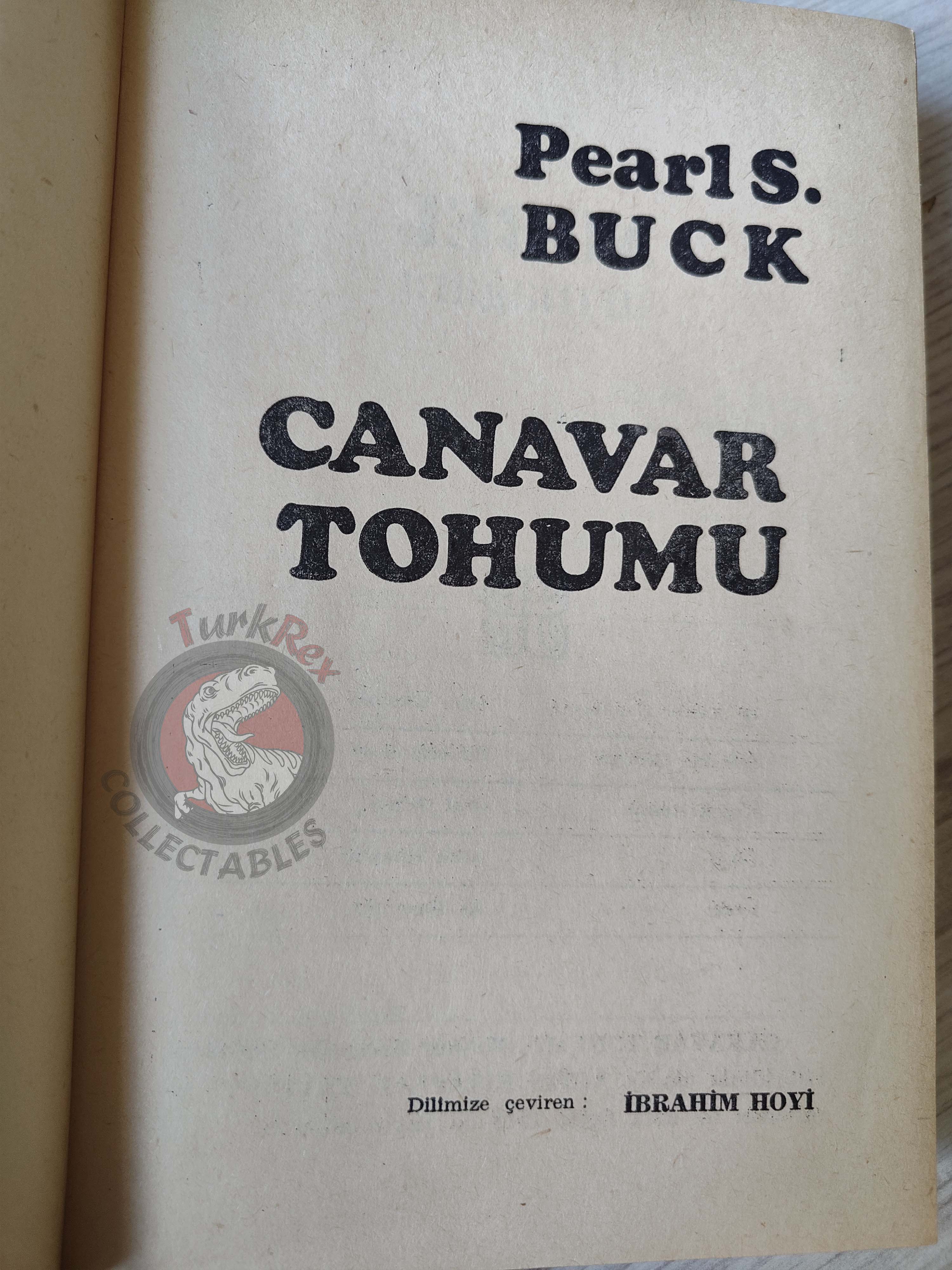 Pearl S. Buck – Dragon Seed 1968 HC/DJ 1st Turkish Book Turkey