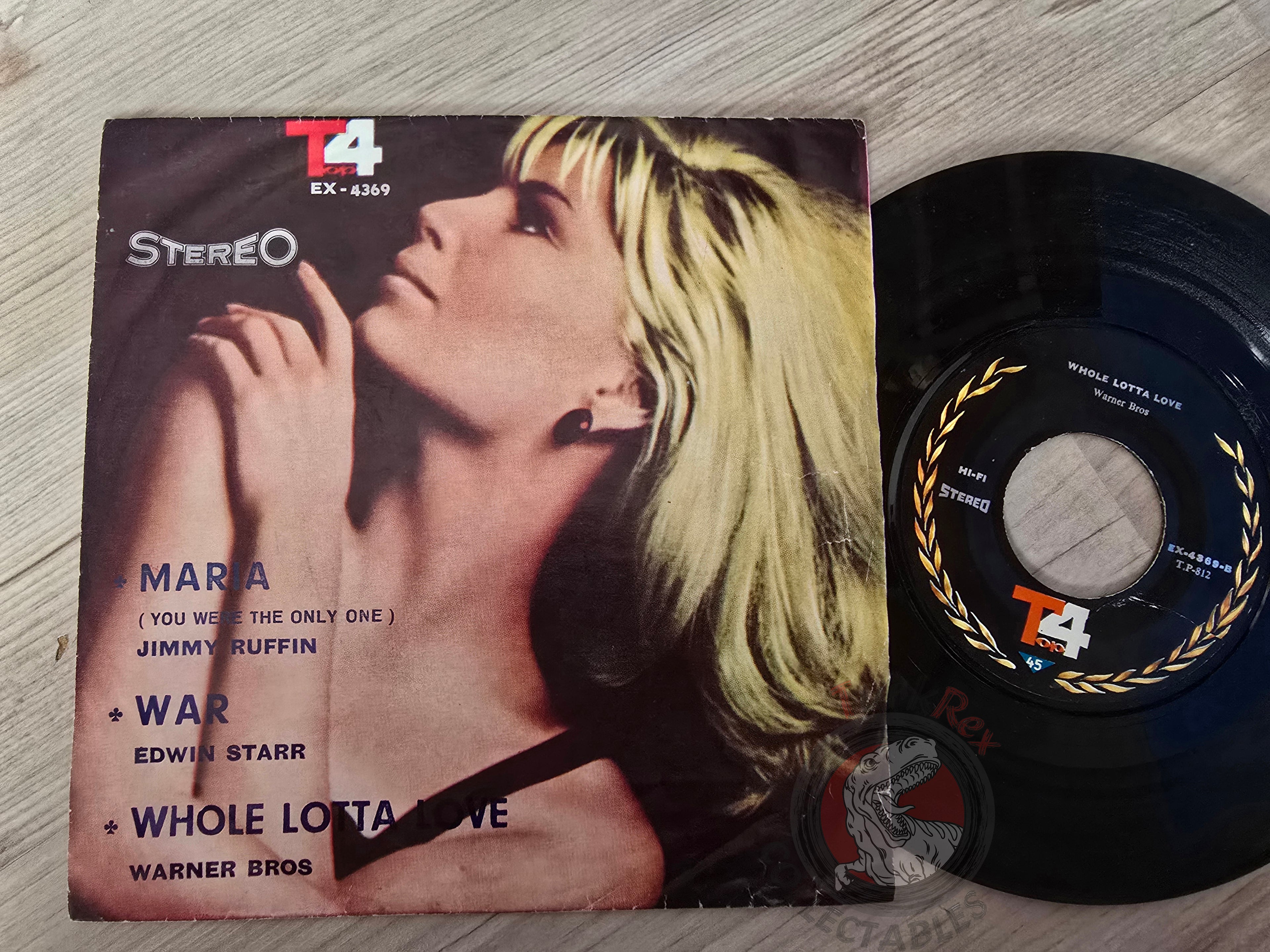 Jimmy Ruffin / Edwin Starr / CCS  7" Iran Pressing Vinyl Iranian Edition
