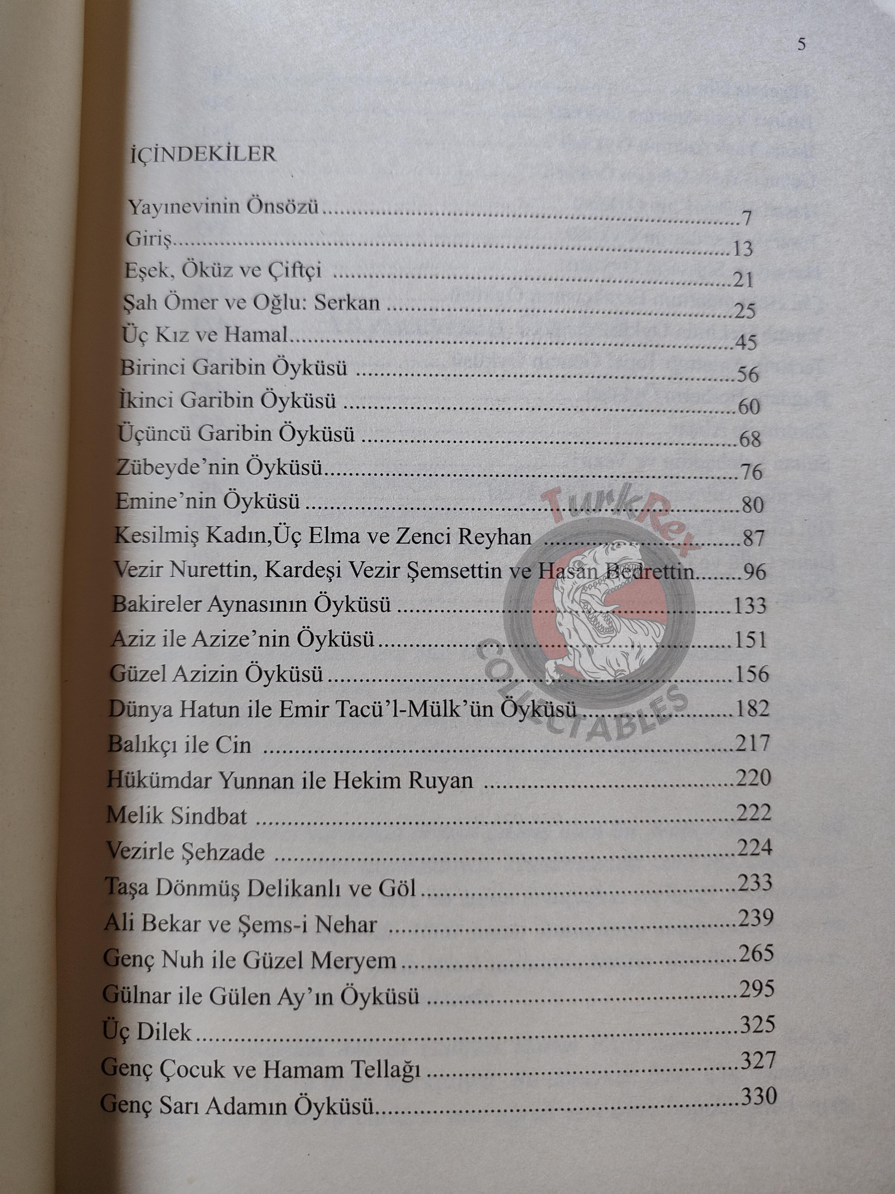 One Thousand and One Nights 2007 Turkish Book Turkey 1001 Nights Illustrated