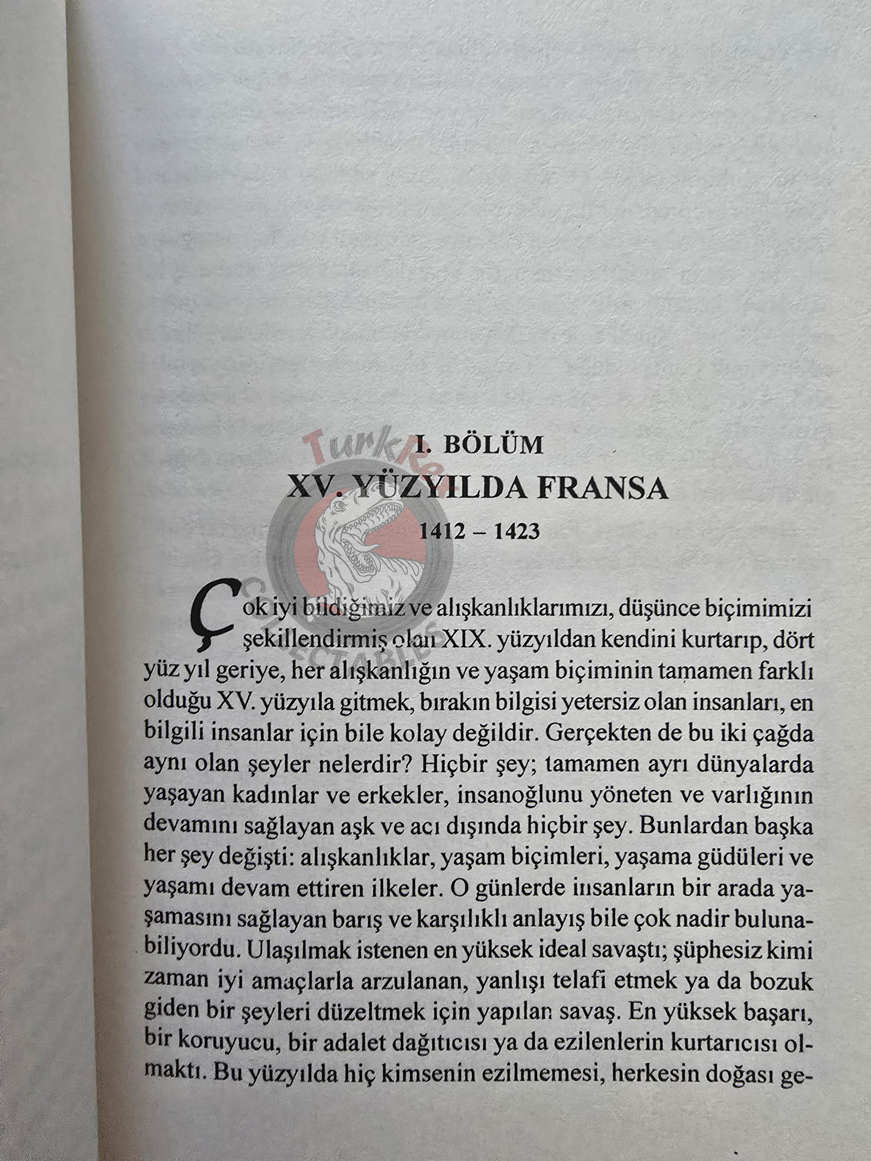Margaret Oliphant – Life and Death of Jeanne d'Arc 2015 Turkish Book Turkey