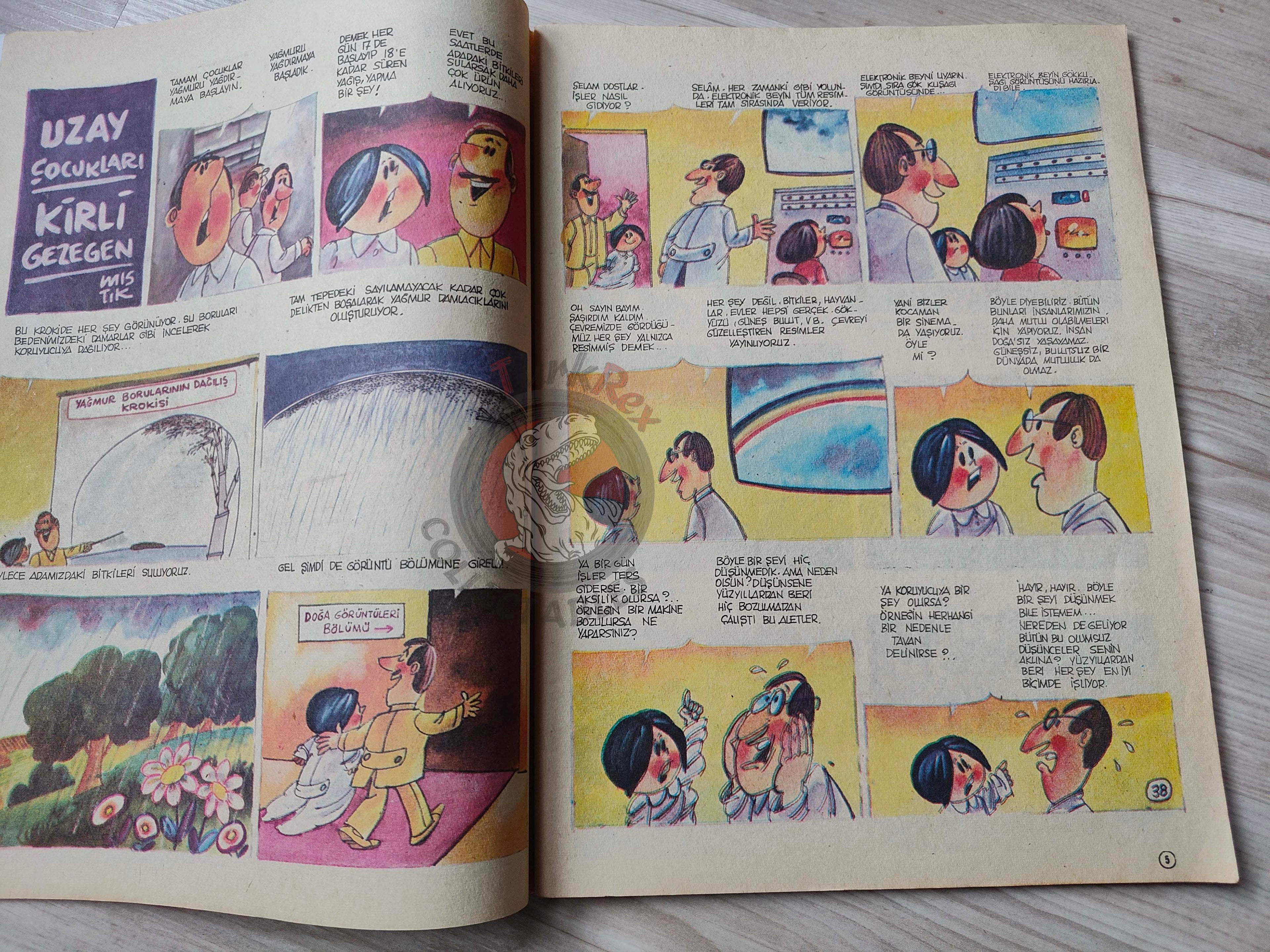Milliyet Çocuk #50 1979 Turkish Comic Turkey Joyas Literarias Juveniles #126 Jules Verne
