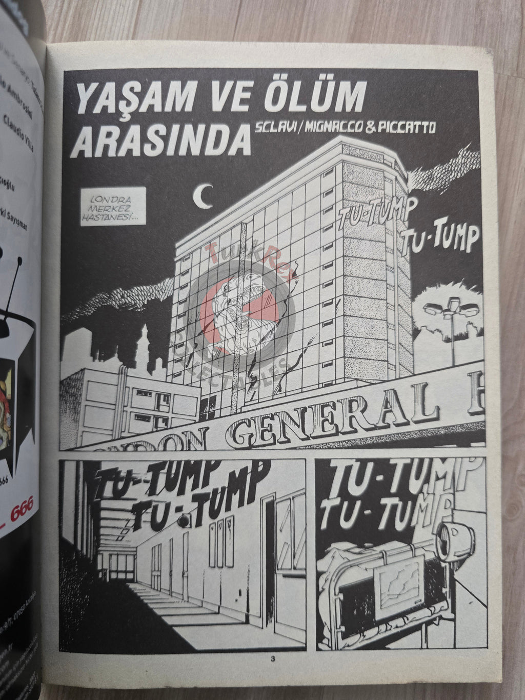 Dylan Dog #2 2002 Turkish Comic Turkey Canale 666 #14 #15