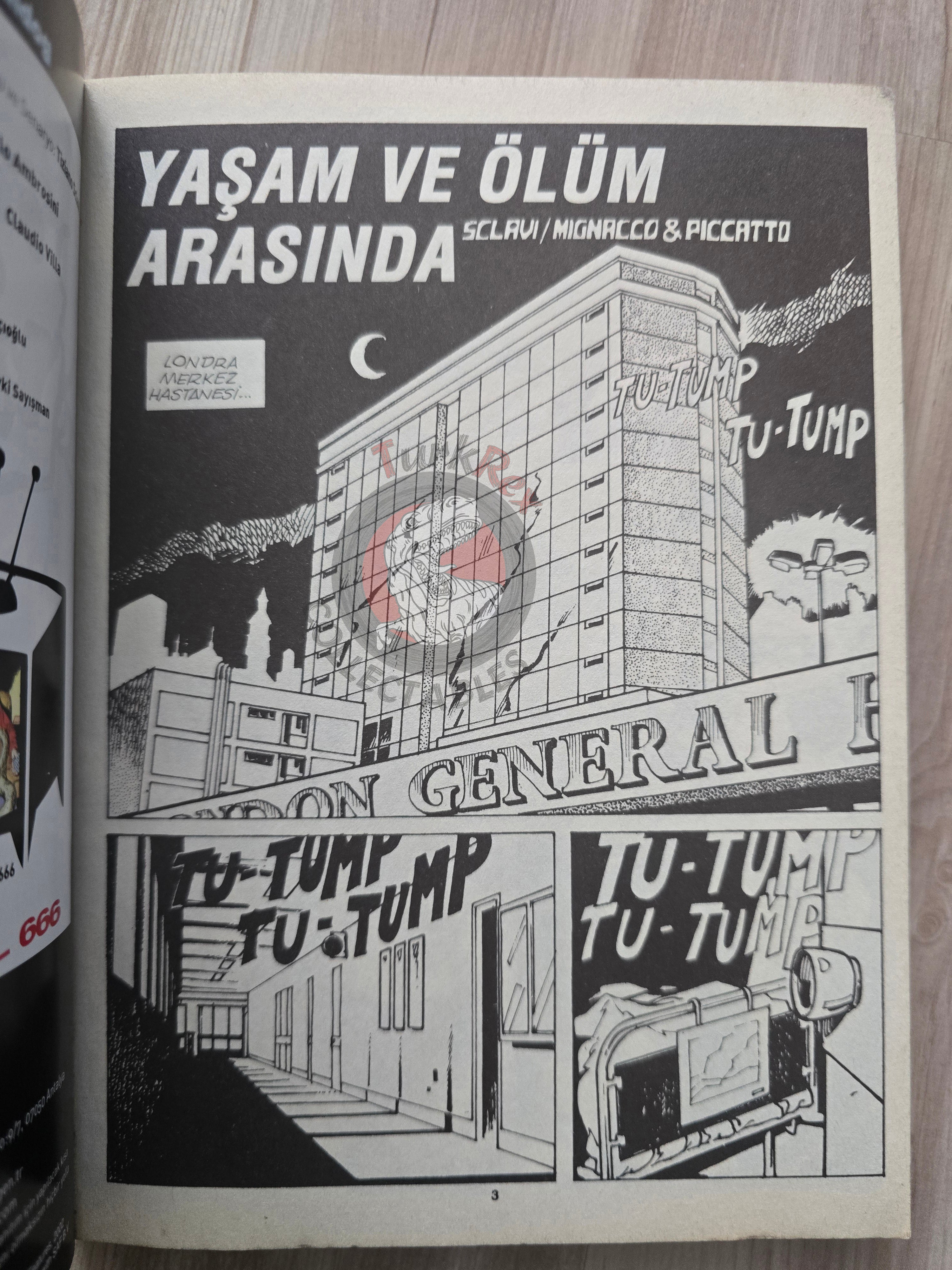 Dylan Dog #2 2002 Turkish Comic Turkey Canale 666 #14 #15
