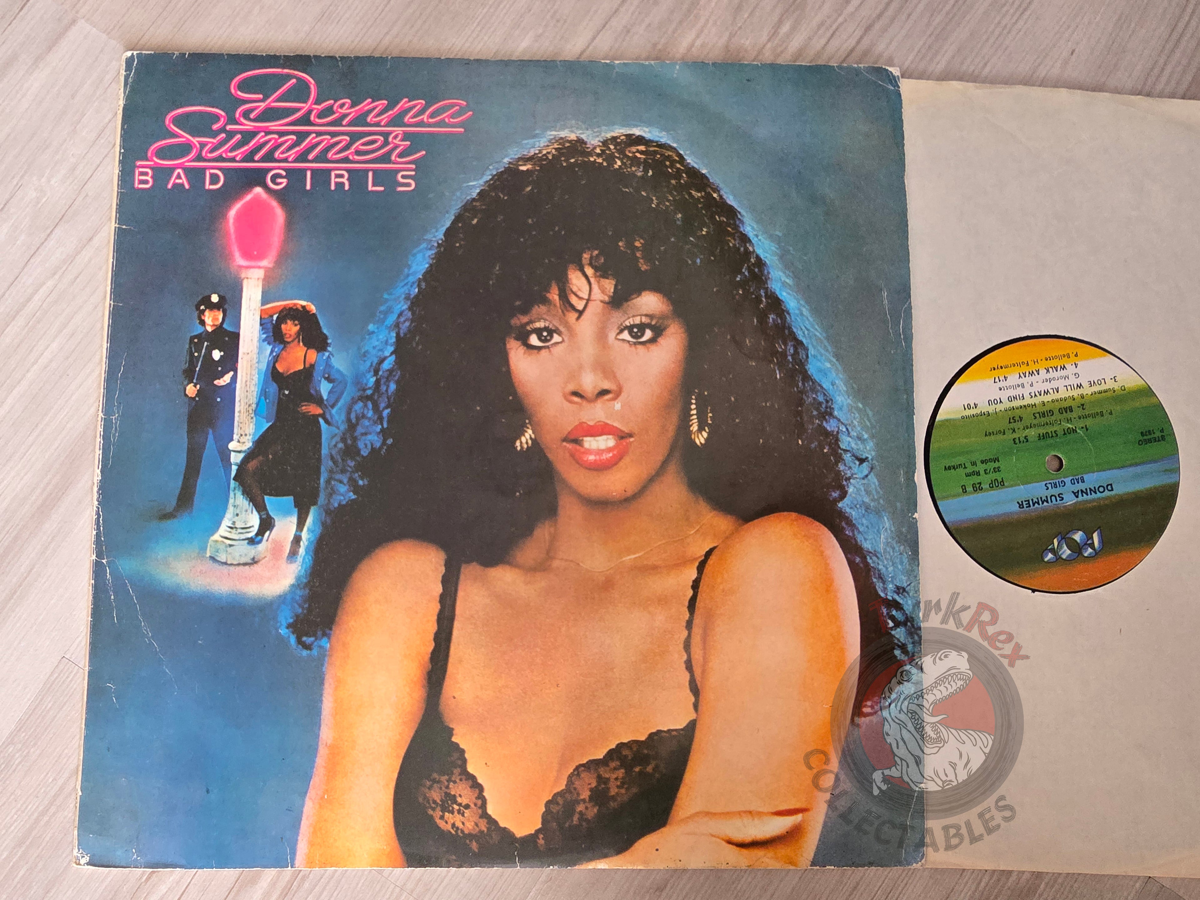 Donna Summer – Bad Girls Turkish Pressing Vinyl Turkey Edition 2