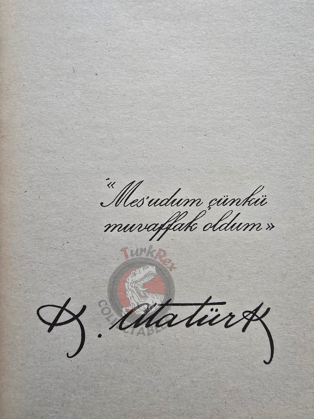 Afet İnan – What I Wrote from M. Kemal Atatürk 1998 Turkish Book Turkey