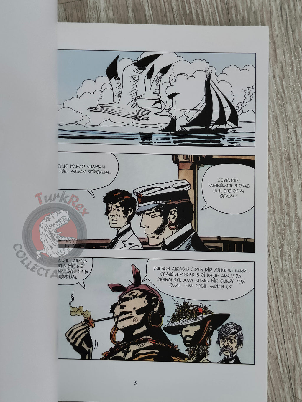 Corto Maltese – Samba avec Tir Fixe Turkish Comic Turkey