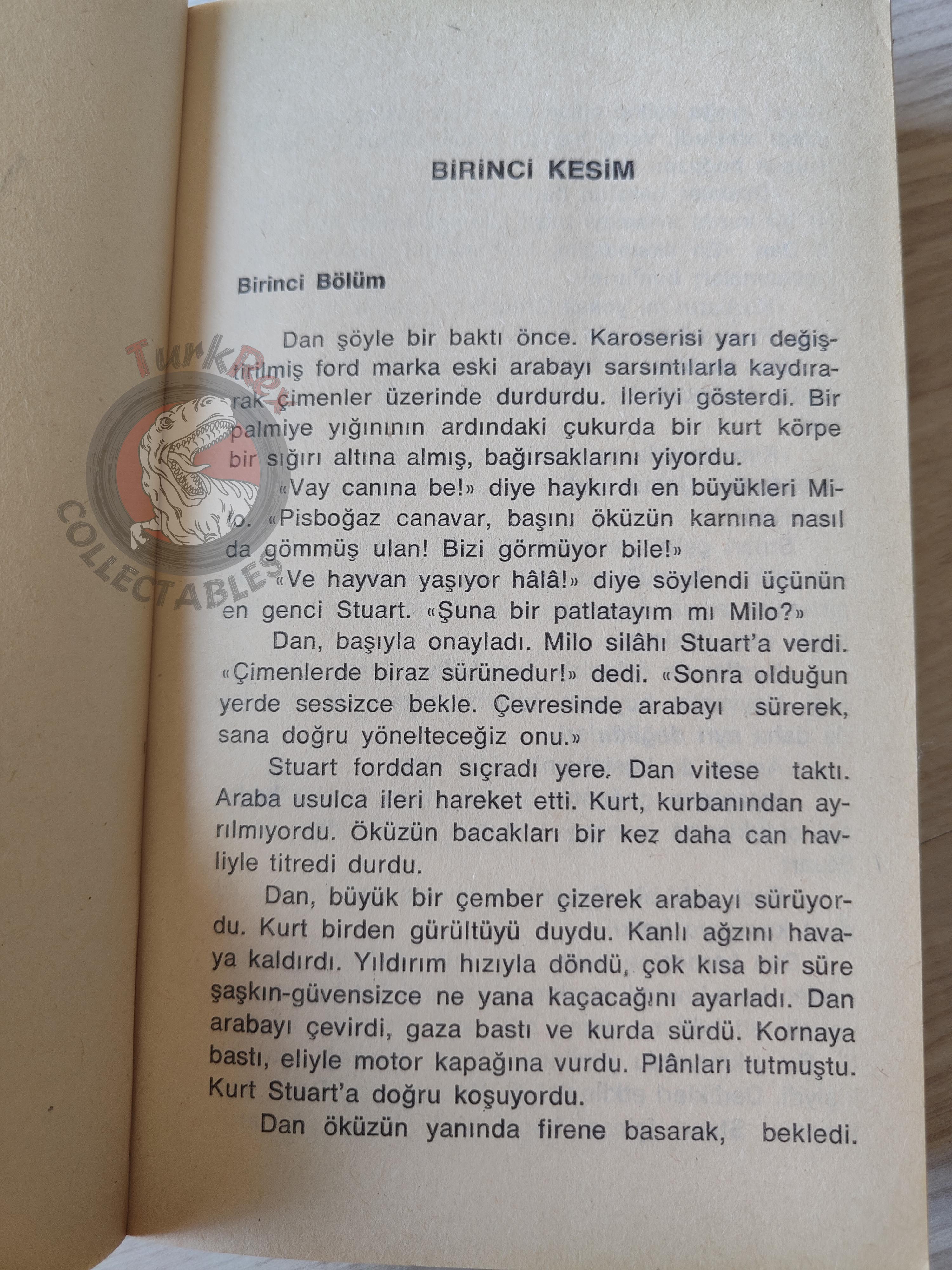 Thomas Fall (Snow Donald Clifford) – The Lion Clan 1971 1st Turkish Book Turkey