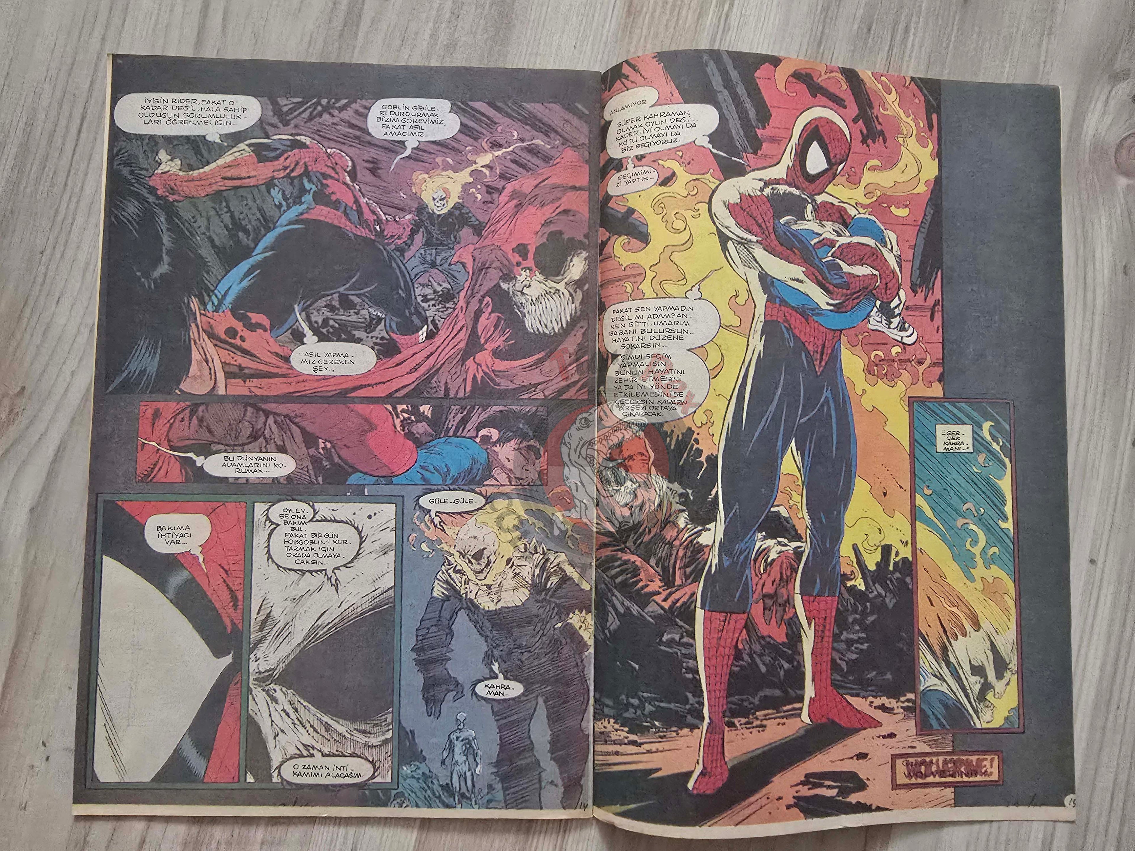 Spider-Man #12 1990s Turkish Comic Turkey Spider-Man #7 Todd McFarlane