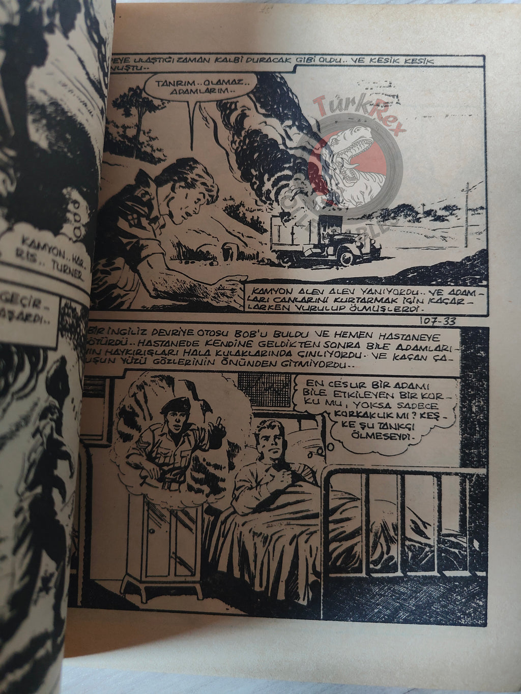 War Picture Library #9 1981 Turkish Comic Turkey WW2 stories