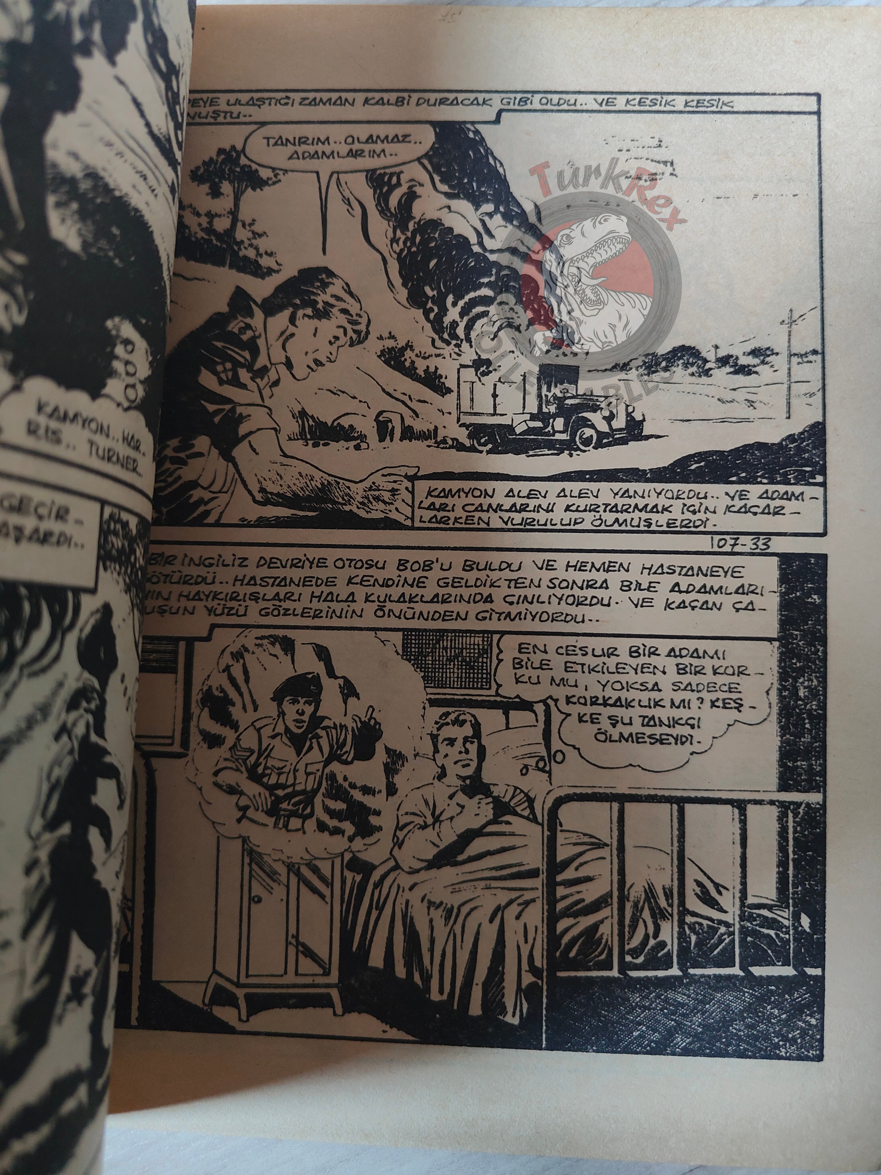 War Picture Library #9 1981 Turkish Comic Turkey WW2 stories