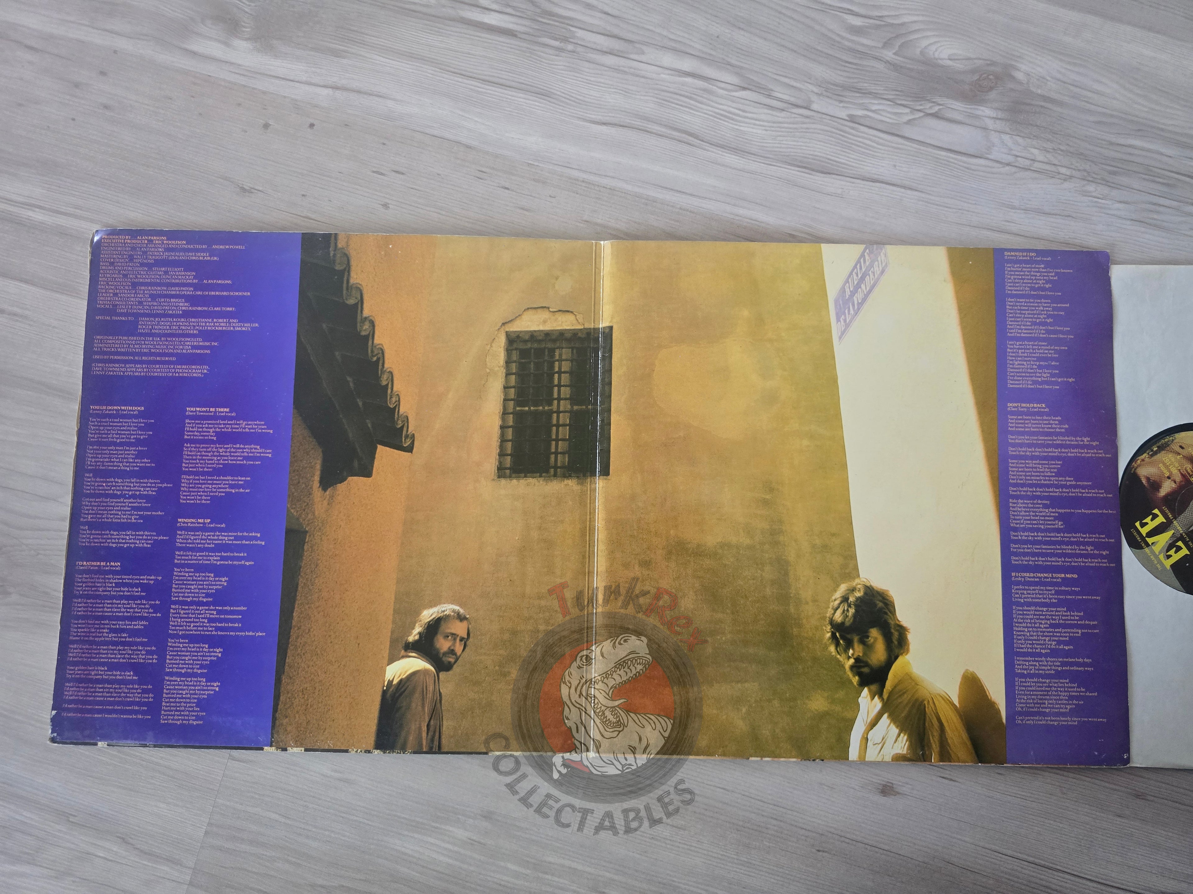 The Alan Parsons Project – Eve Turkish Pressing Vinyl Turkey Edition