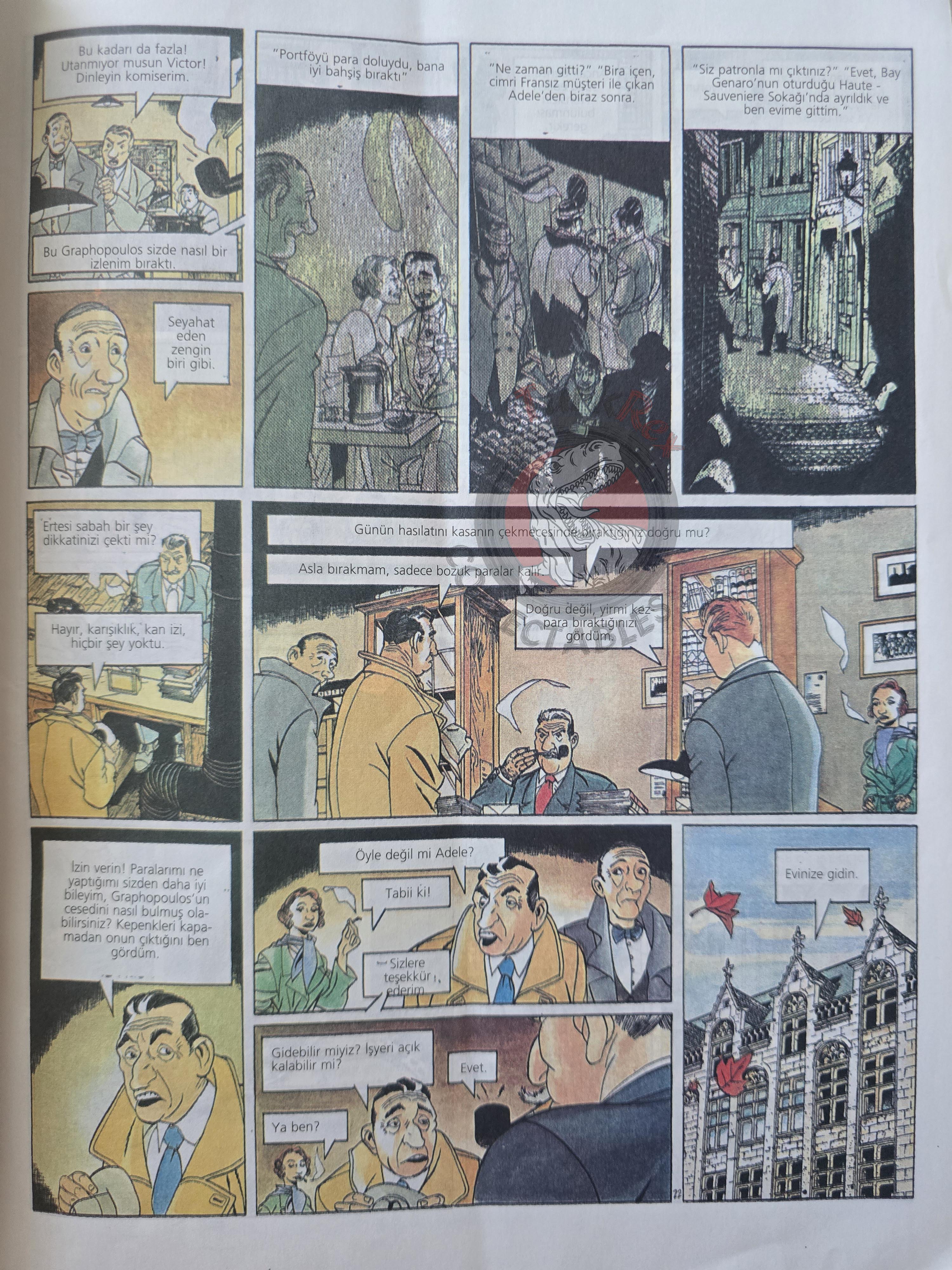 Georges Simenon - Maigret et la danseuse du Gai-Moulin Turkish Comic Turkey LeFrancq