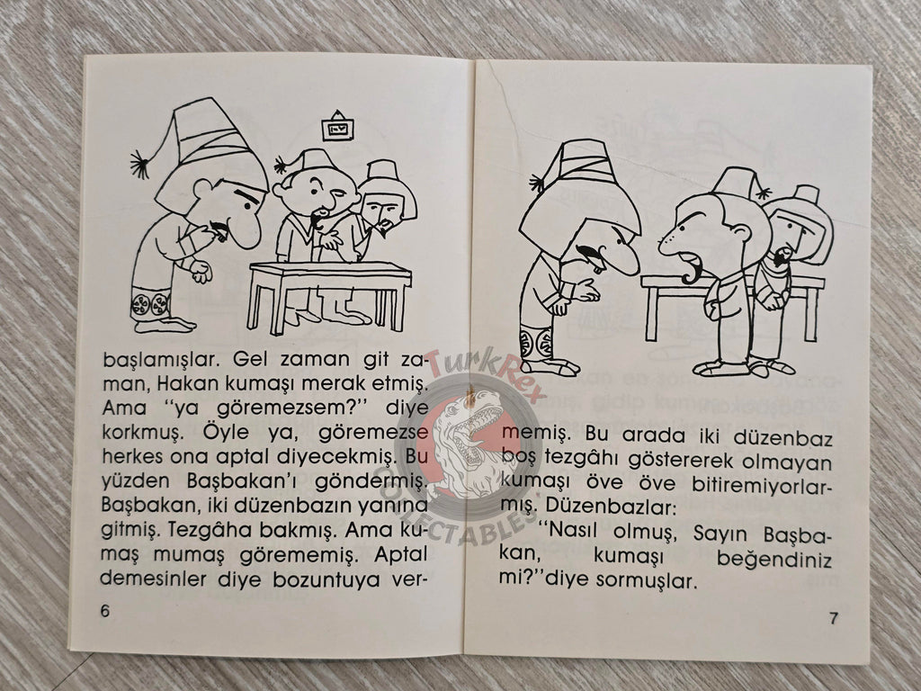 Hans Christian Andersen –  The Emperor's New Clothes 1994 Turkish Book Turkey Illustrated