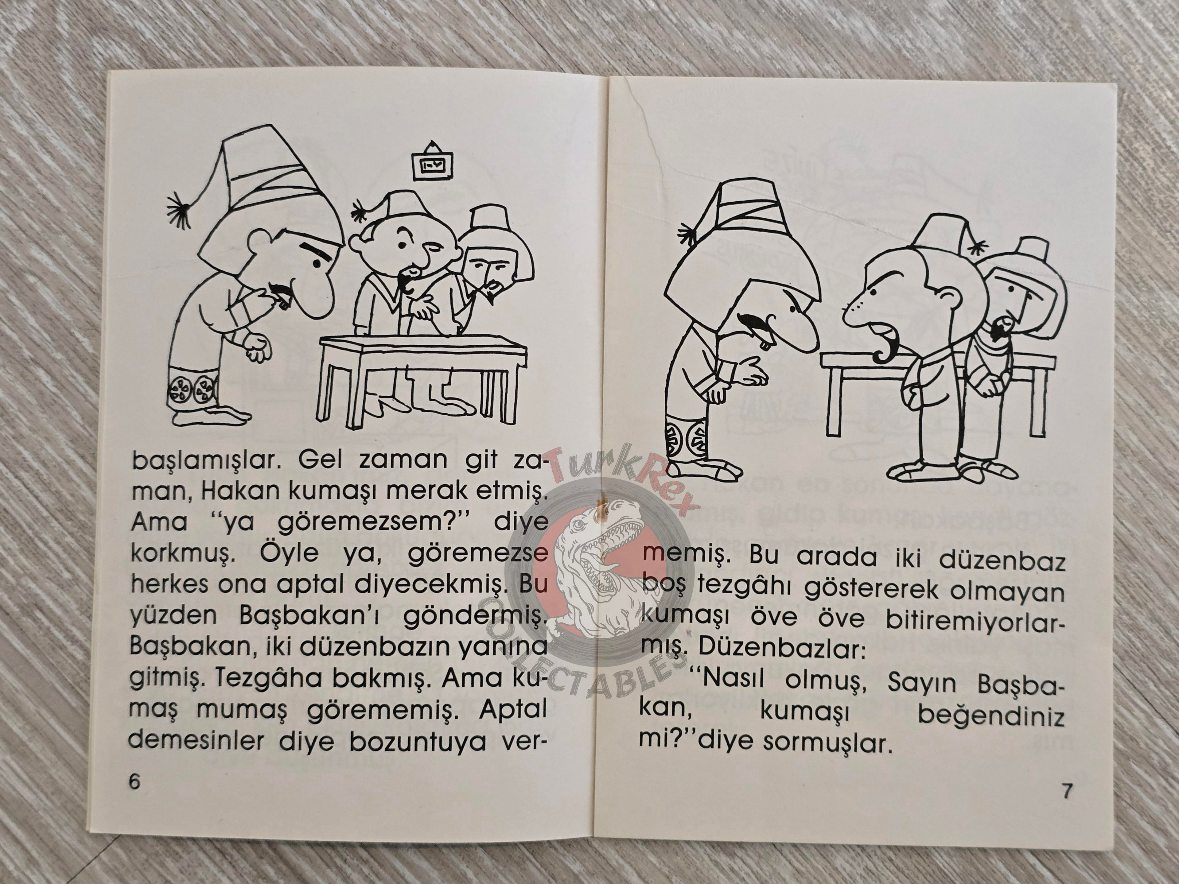 Hans Christian Andersen –  The Emperor's New Clothes 1994 Turkish Book Turkey Illustrated