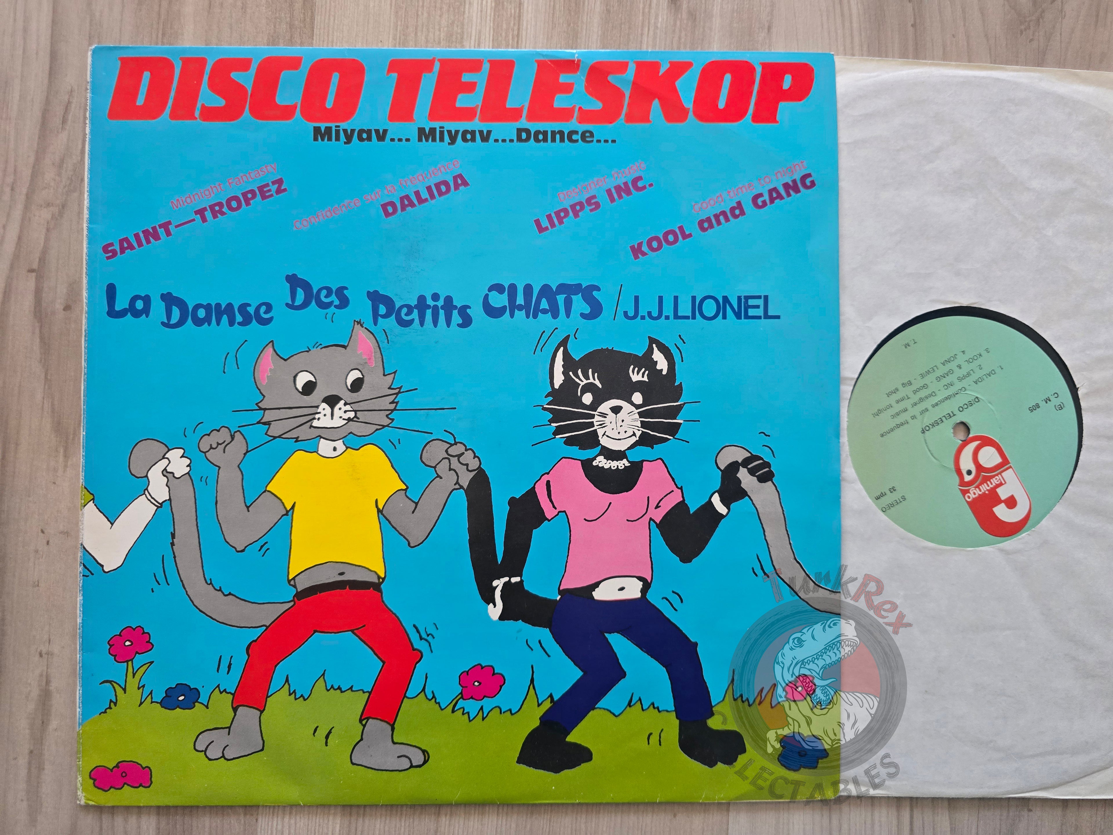 Various – Disco Teleskop Turkish Pressing Vinyl Turkey Edition Dalida