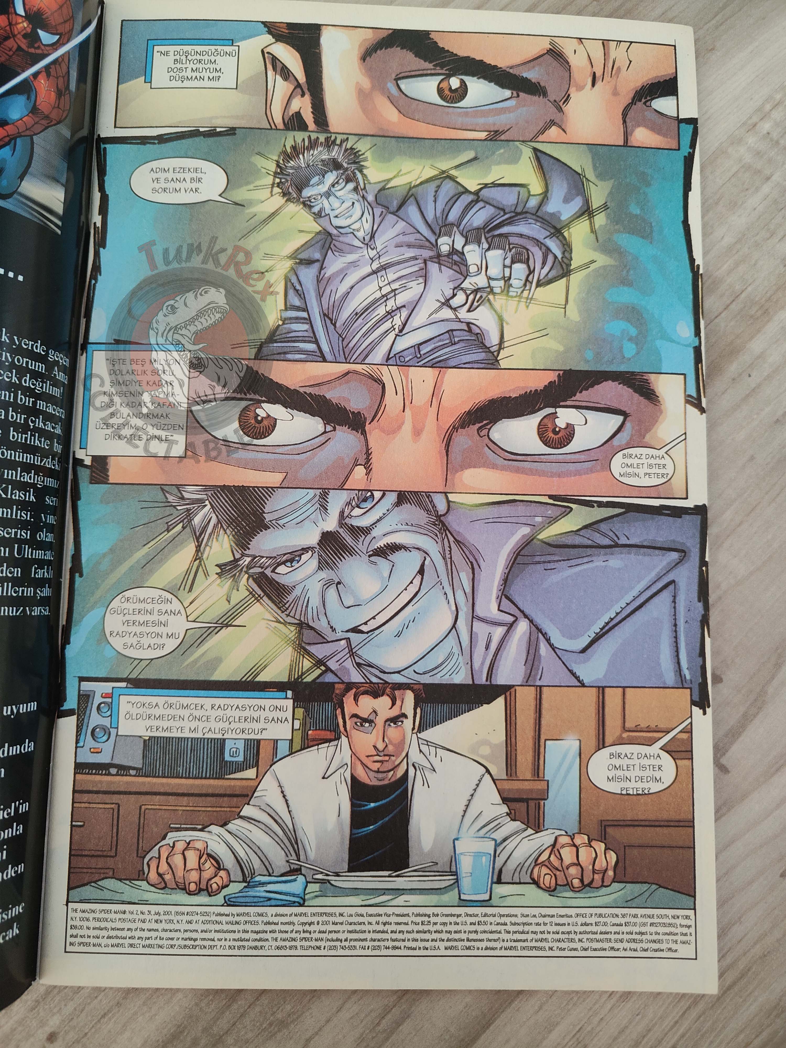 Spider-Man #2 2002 Turkish Comic Turkey The Amazing #31 Peter Parker #31