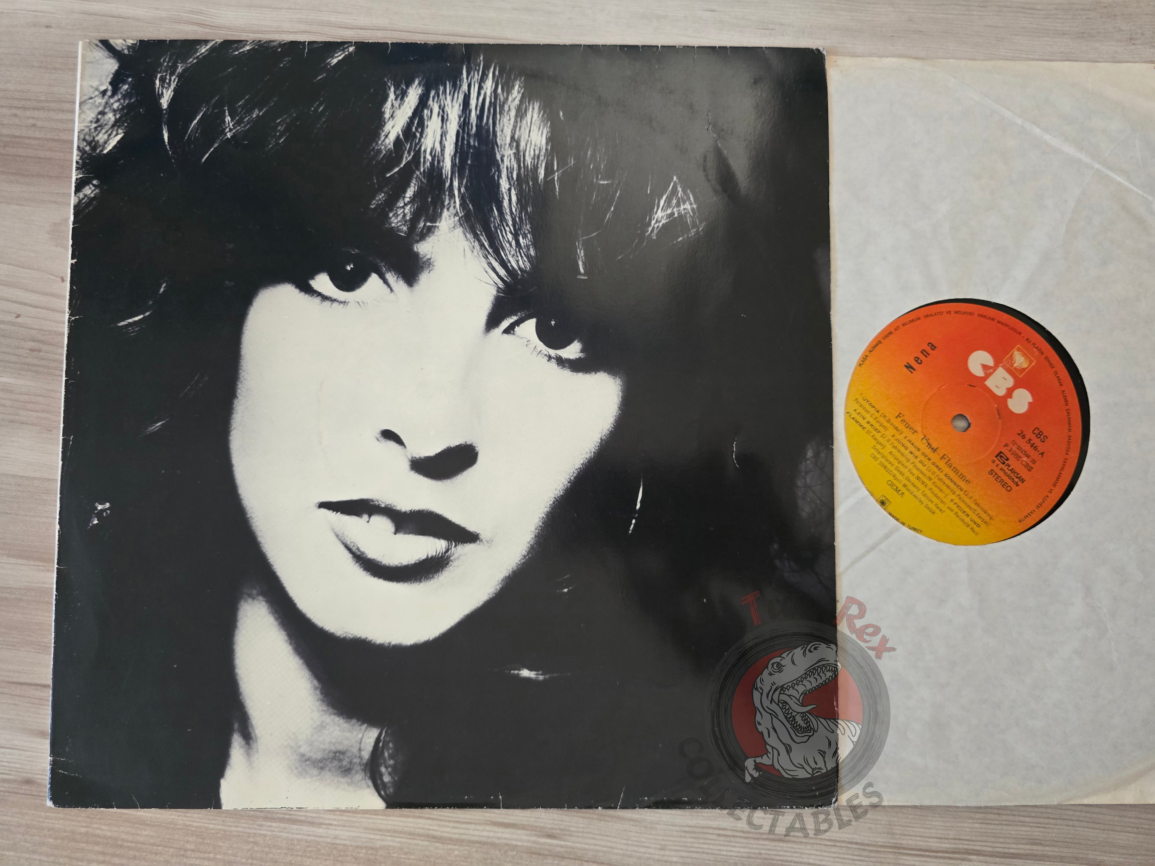 Nena – Feuer Und Flamme Turkish Pressing Vinyl Turkey Edition