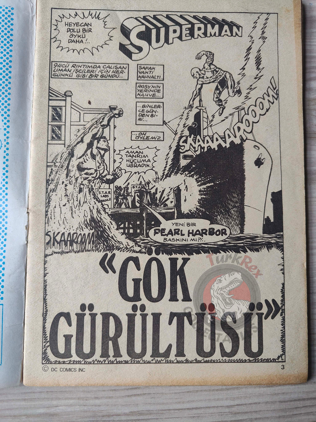 Superman #12 1980 Turkish Comic Turkey #276 #303 Family #192 Krypto the Superdog