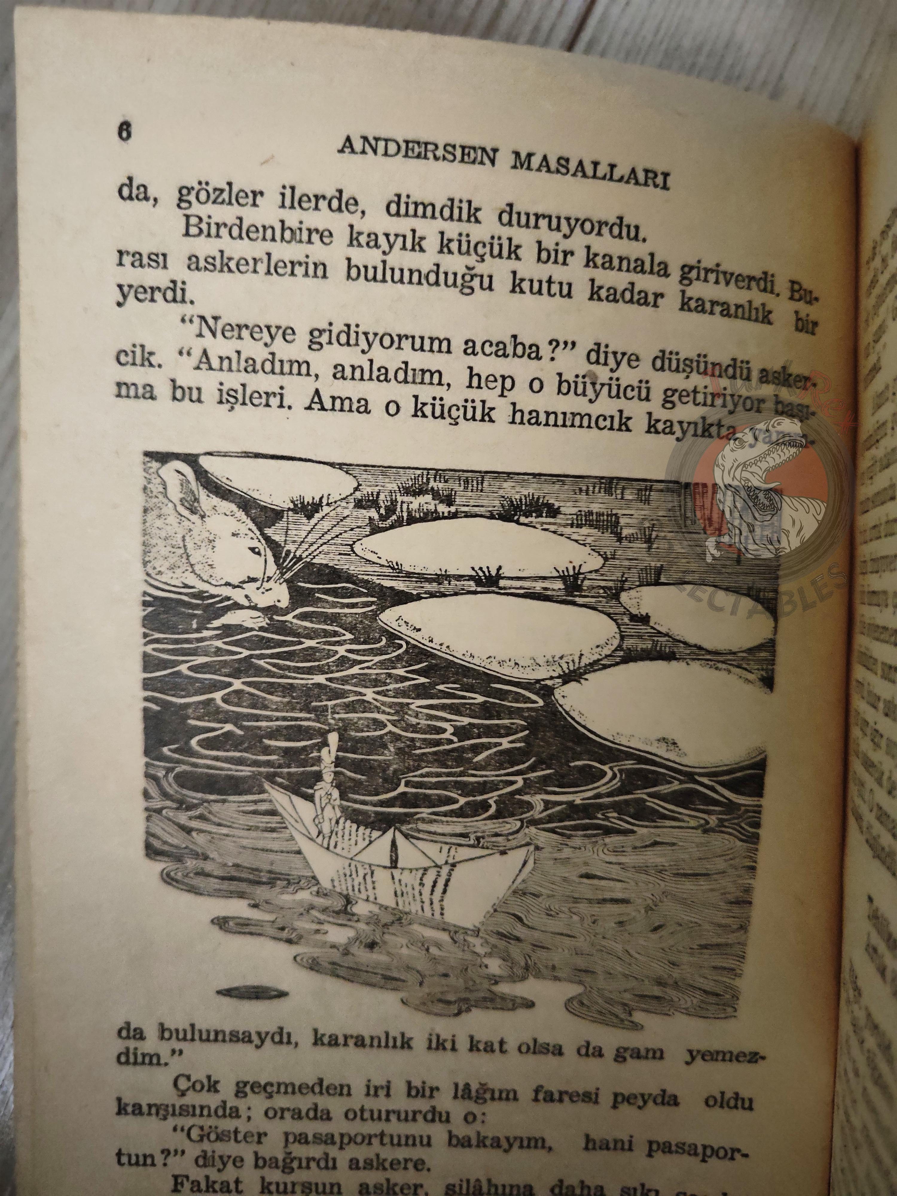 Hans Christian Andersen – Andersen's Fairy Tales 1957 Turkish Book Turkey Illustrated
