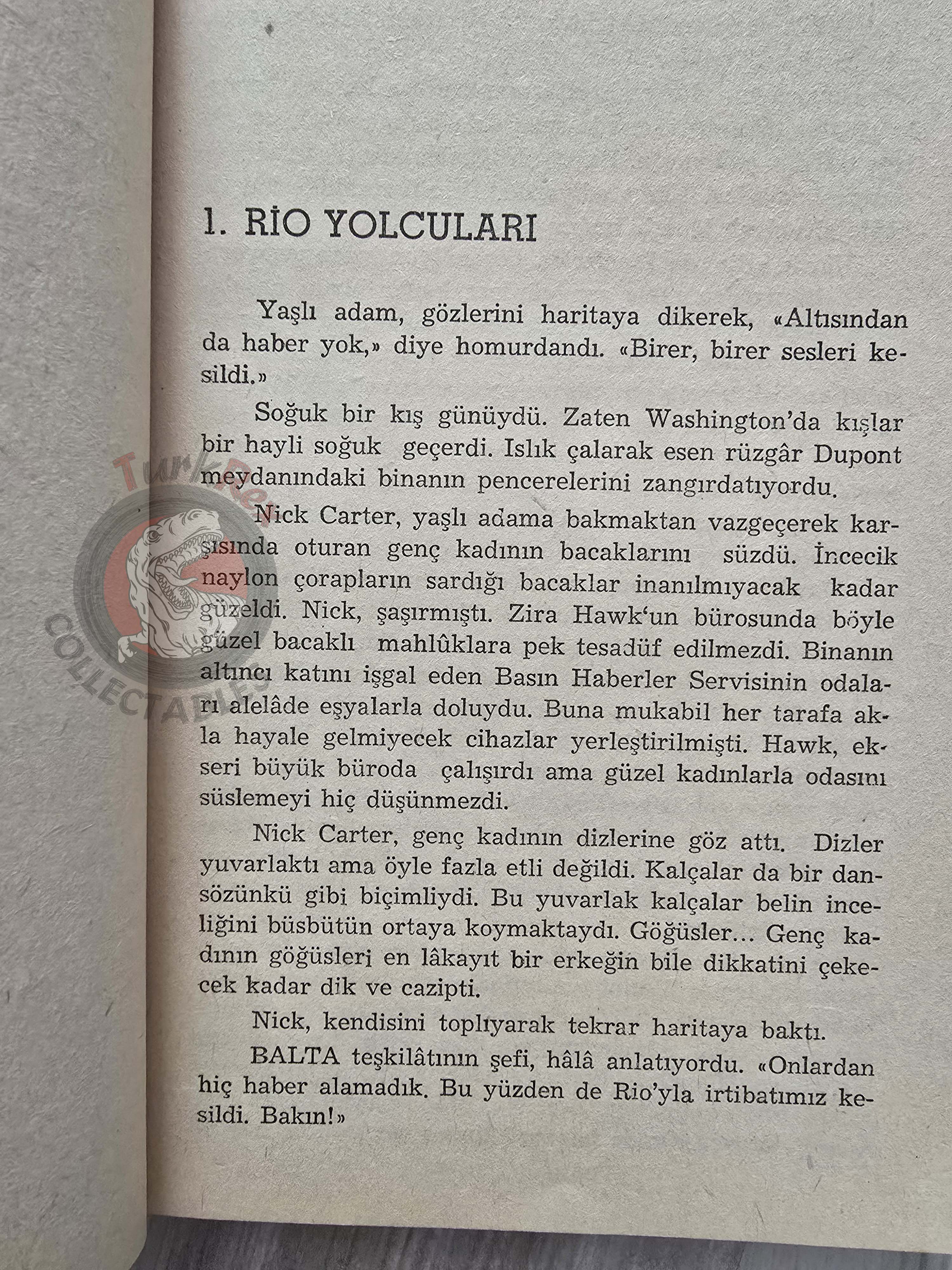 Nick Carter – Killmaster 1966 1st Turkish Book Turkey