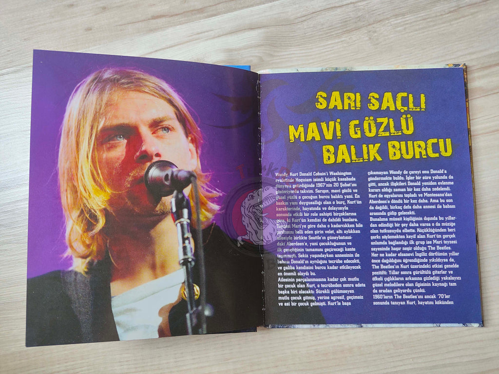 Nirvana Biography Book 2007 HC 1st by Turkish Writer Book Turkey