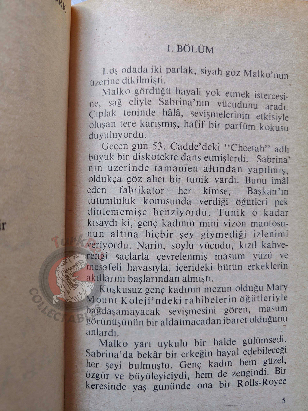 Gerard de Villiers – SAS Magie Noire à New York 1986 Turkish Book Turkey
