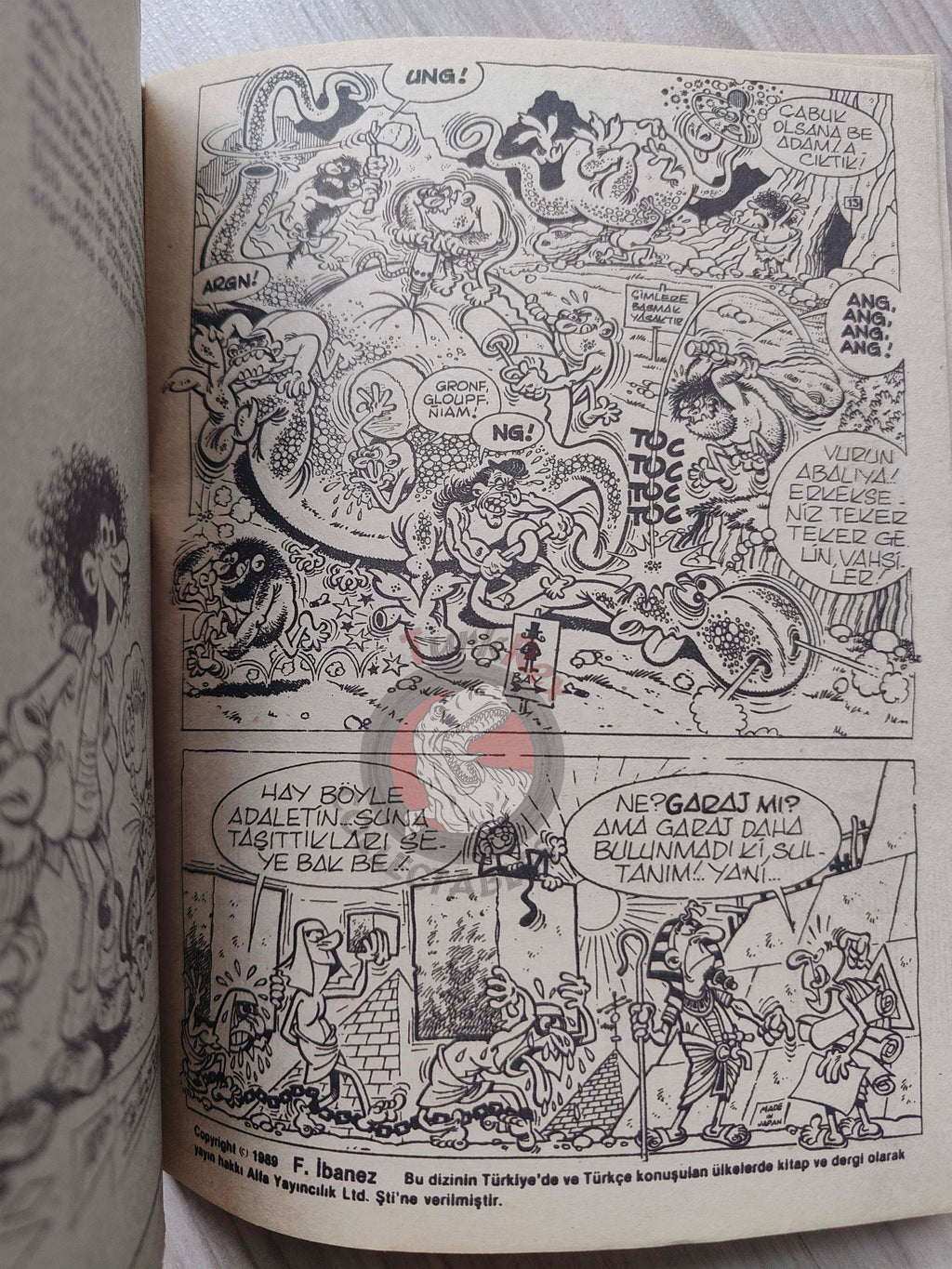 Chicha, Tato y Clodoveo #1 1989 Turkish Comic Turkey Francisco Ibáñez