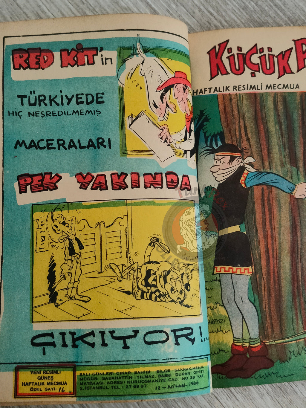 Johan et Pirlouit #16–18 1966 Turkish Comic Turkey Le Châtiment de Basenhau #1
