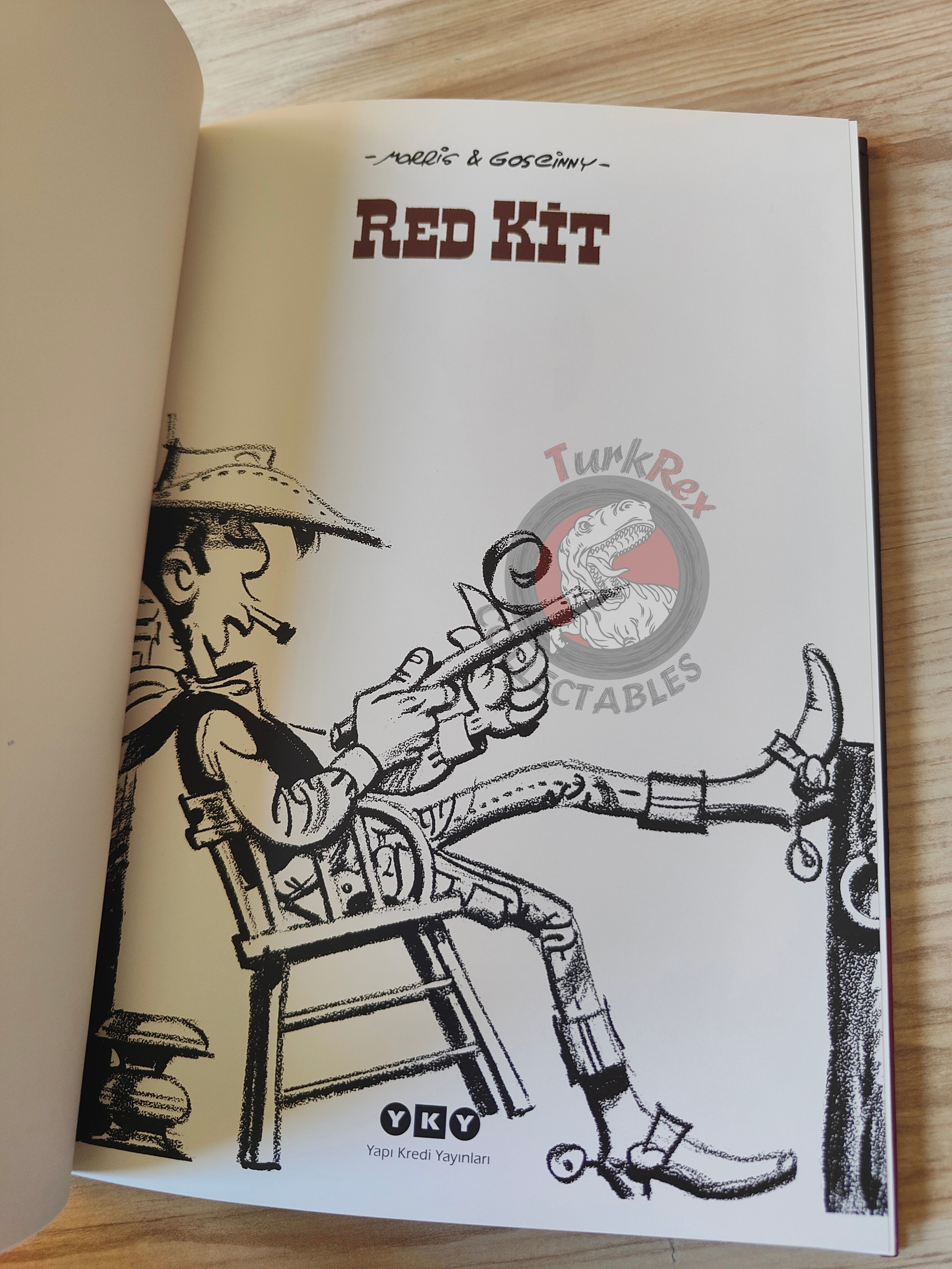 Lucky Luke – L'integrale #7 Turkish Comic Turkey Les Rivaux de Painful Gulch