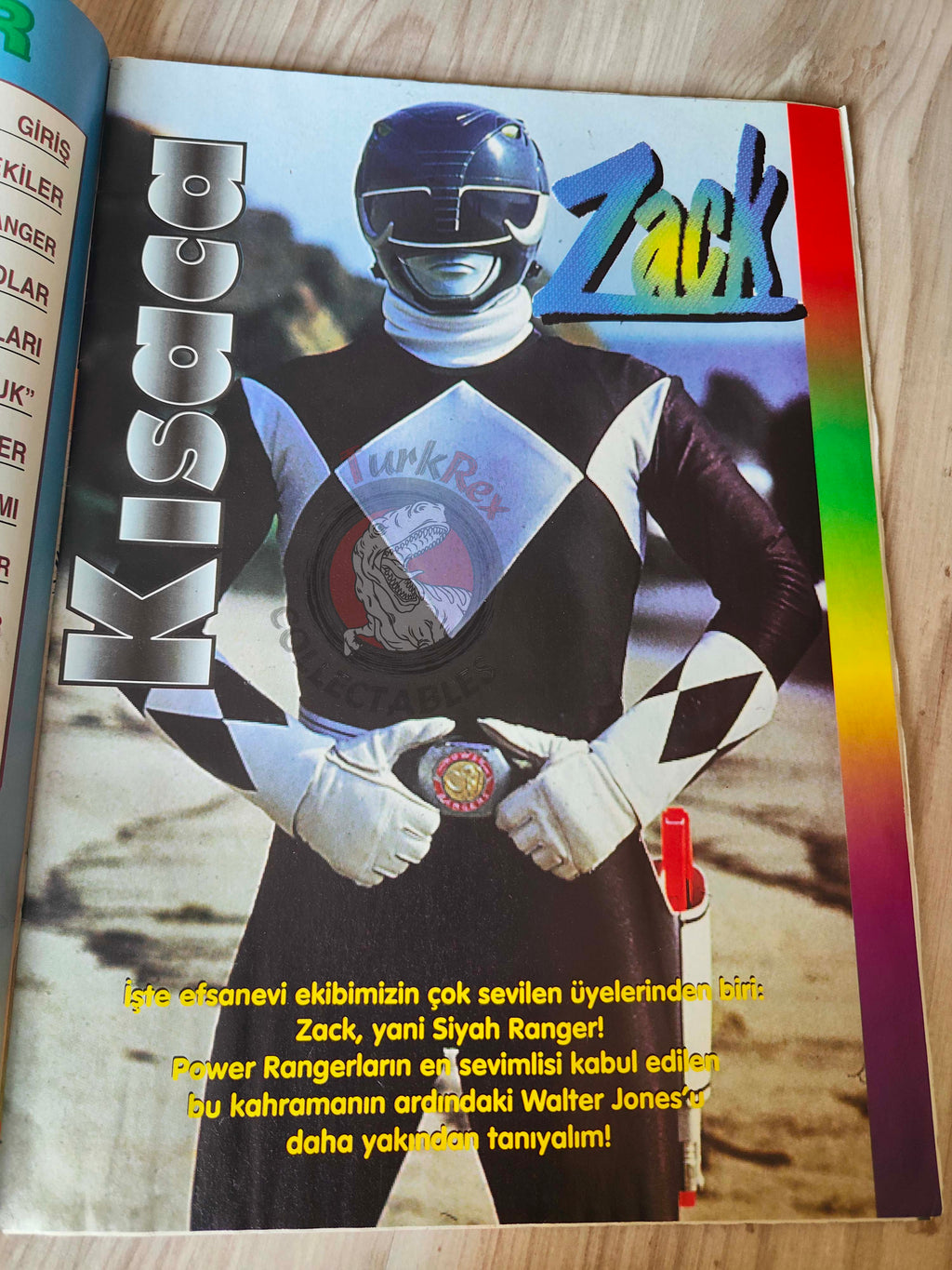 Power Rangers #1 1997 Turkish Comic Mag Turkey Mighty Morphin