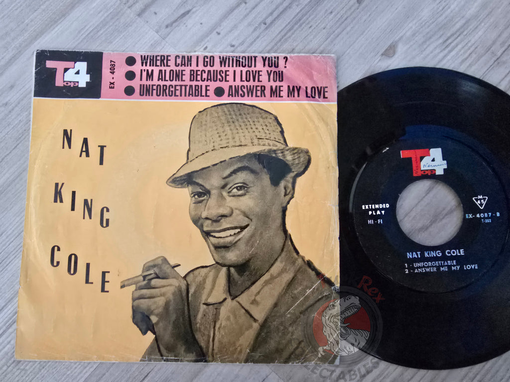 Nat King Cole – Where Can I Go Without You 7" Iran Pressing Vinyl Iranian Edition